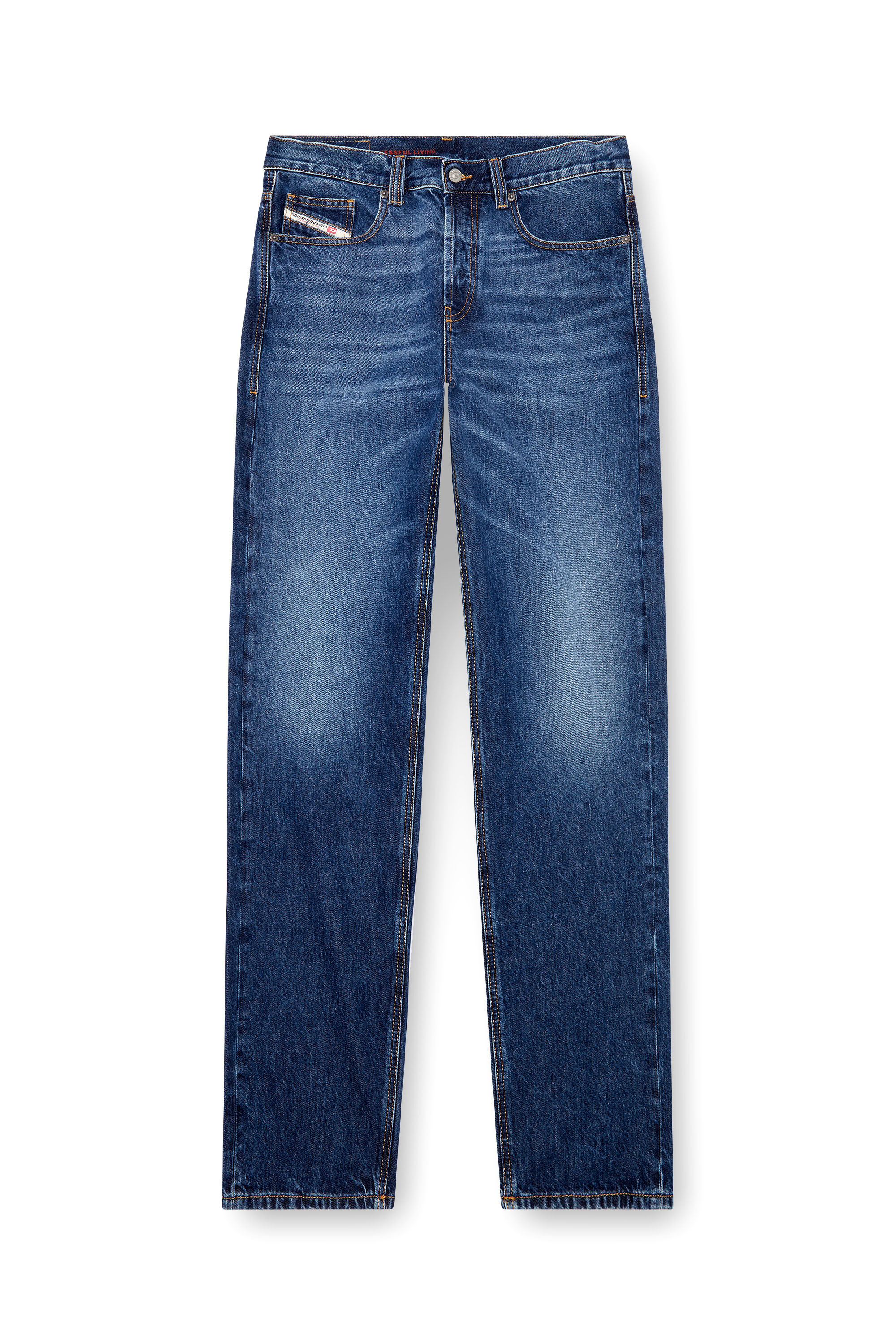 Diesel - Man's Regular Jeans 2010 D-Macs 09I27, Dark Blue - 2