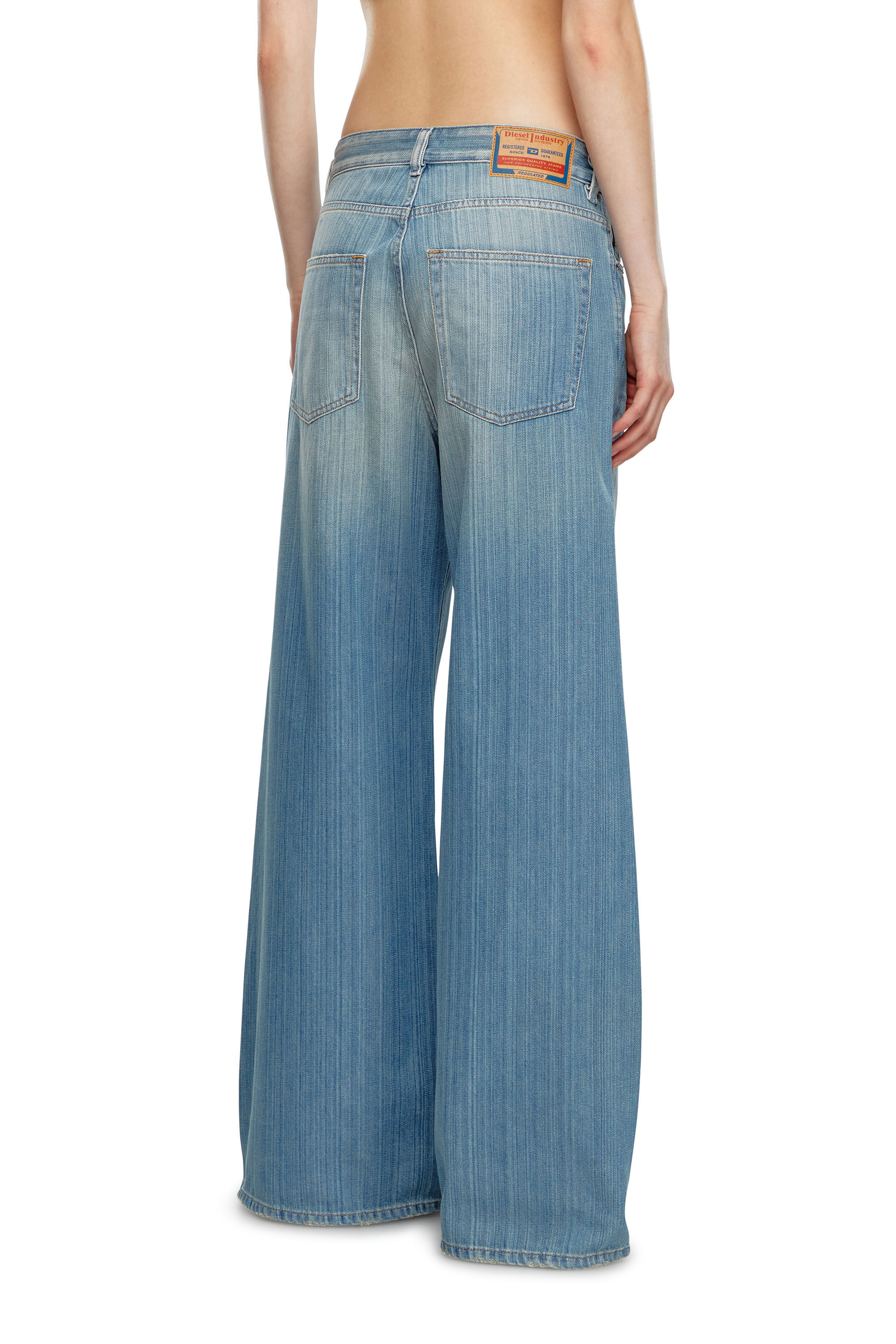 Diesel - Straight Jeans 1996 D-Sire 09J87, Medium blue - Image 4