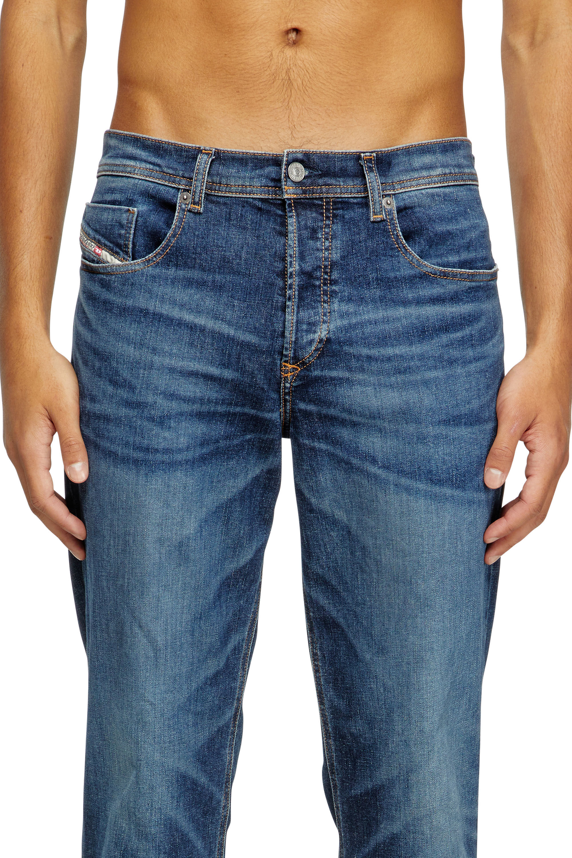 Diesel - Man's Regular Jeans 2023 D-Finitive 09J47, Dark Blue - 5