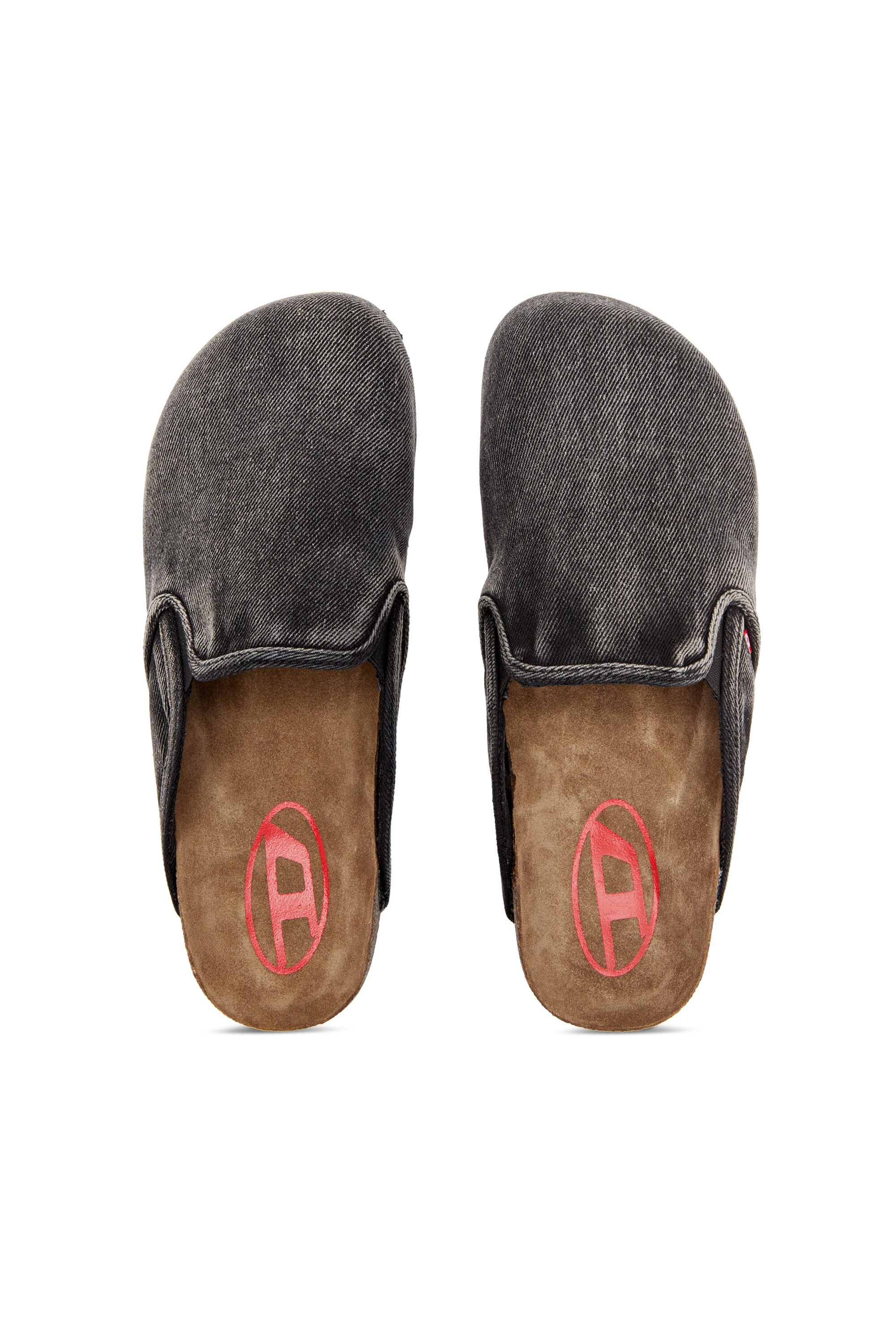 Diesel - D-WOODSTOCK SLIP-ON, Man's D-Woodstock-Denim mules in Black - 4