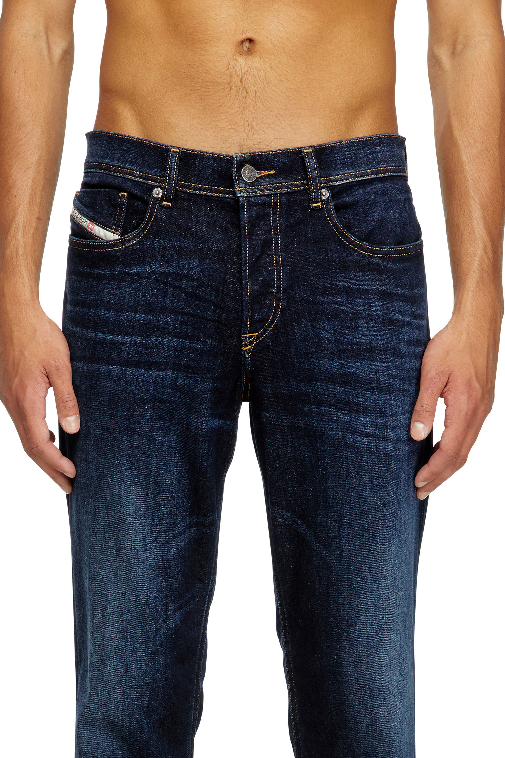 Diesel - Man's Regular Jeans 2023 D-Finitive 009ZS, Dark Blue - 5