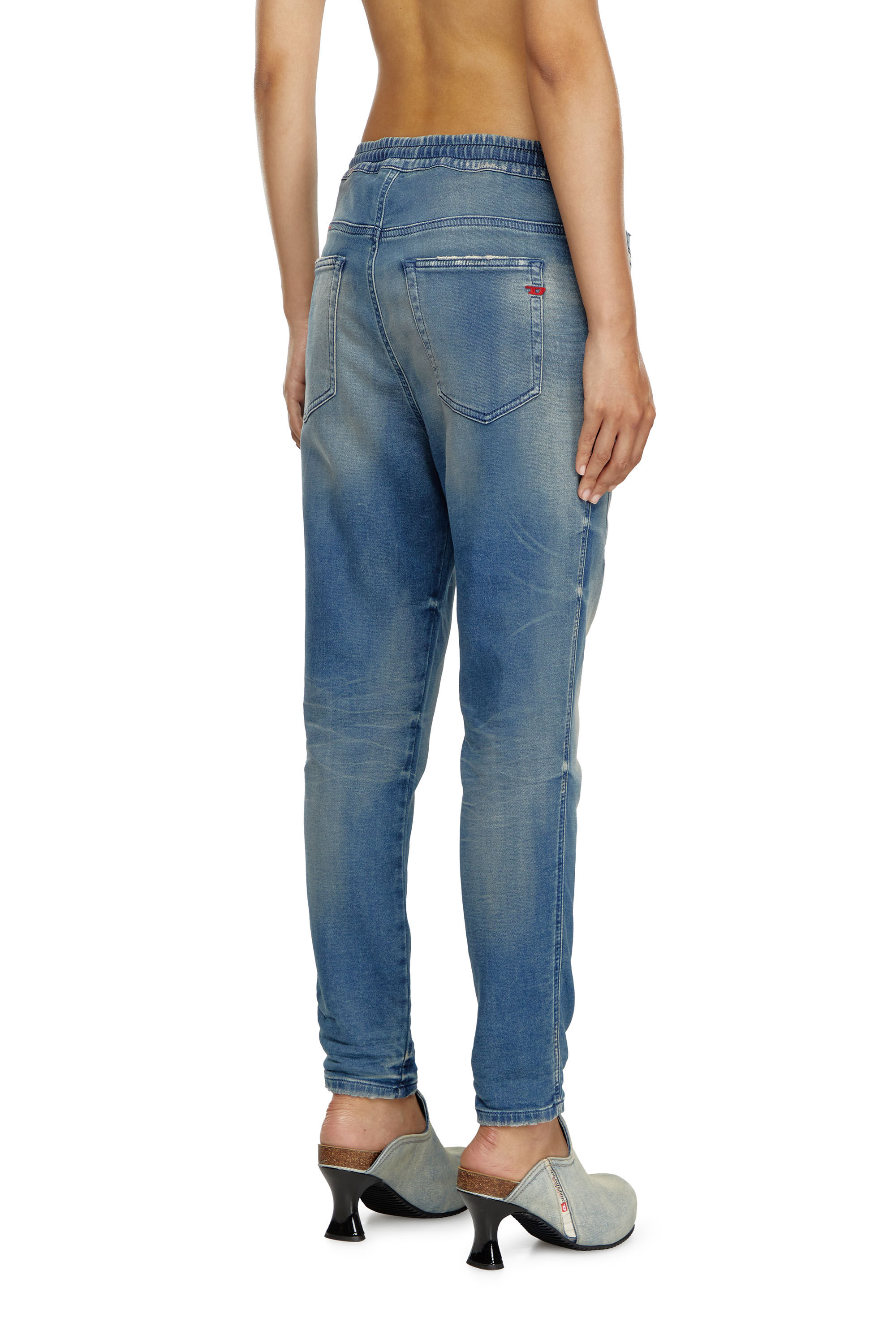 Diesel - Woman's Regular 2041 D-Fayza Joggjeans® 068MG, Medium blue - 4