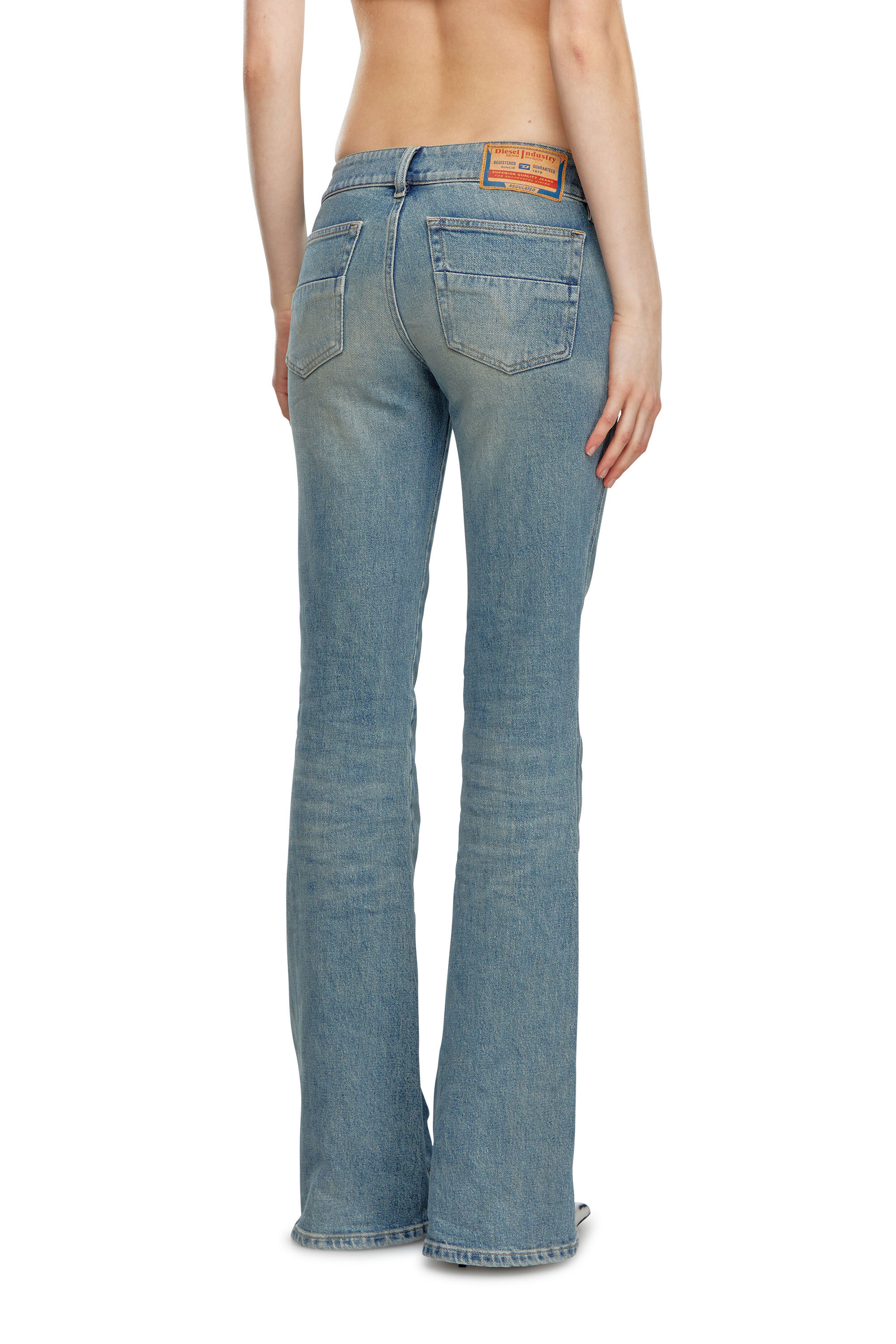 Diesel - Woman's Bootcut Jeans D-Hush 09J55, Light Blue - 4