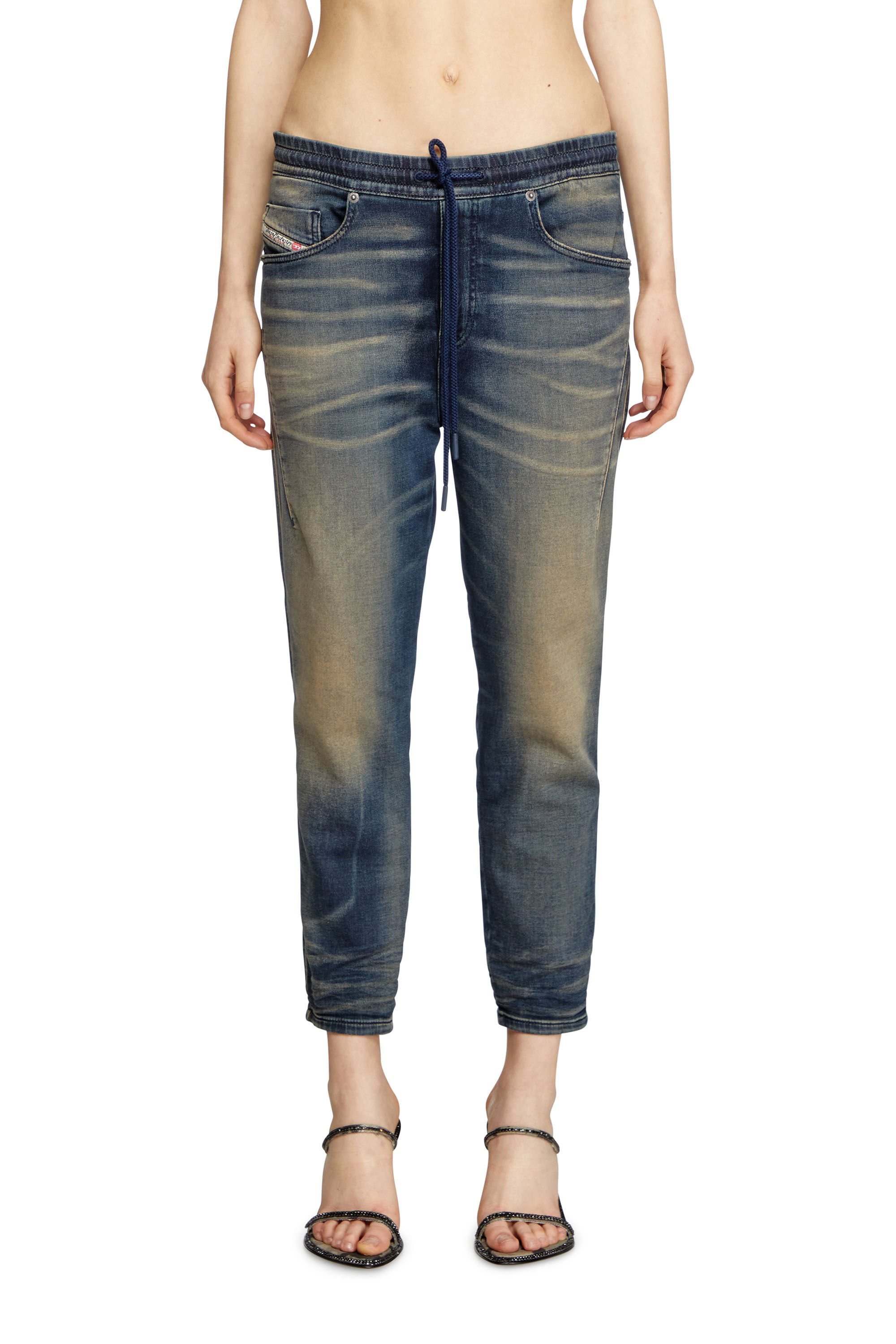 Diesel - Woman's Regular 2041 D-Fayza Joggjeans® 068PM, Dark Blue - 3