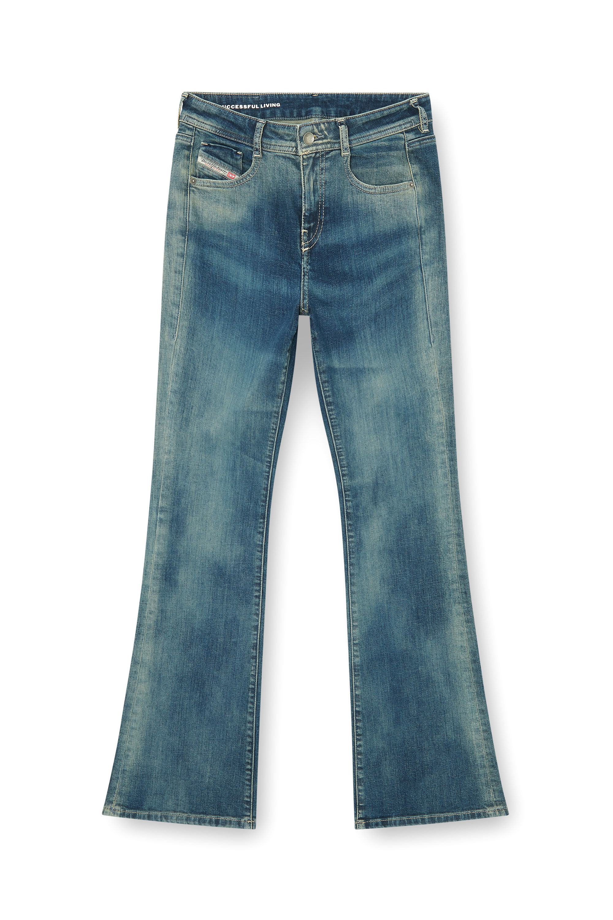 Diesel - Woman's Bootcut Jeans 1969 D-Ebbey 09P41, Medium blue - 6