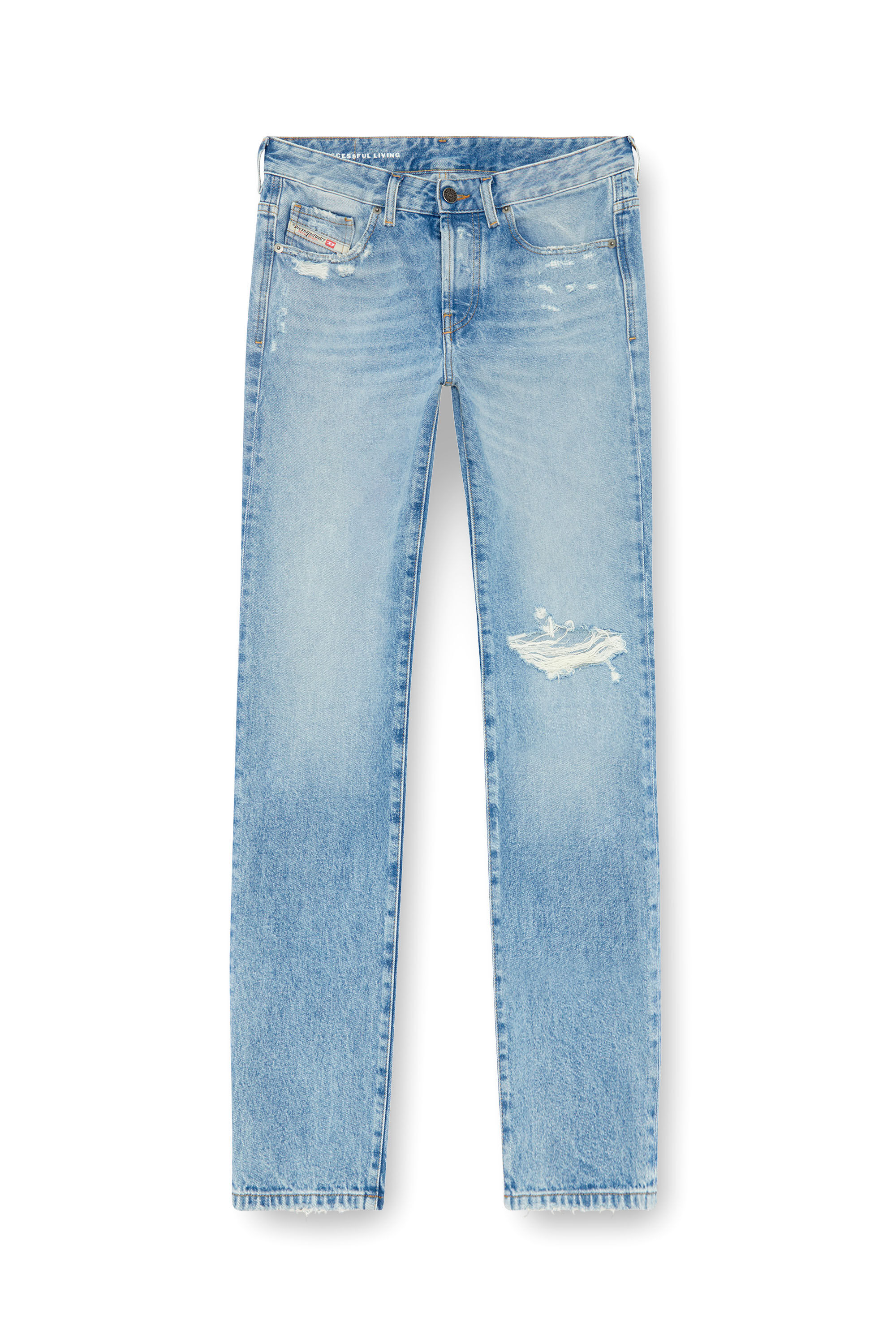 Diesel - Woman's Regular Jeans 1989 D-Mine 09J80, Light Blue - 2