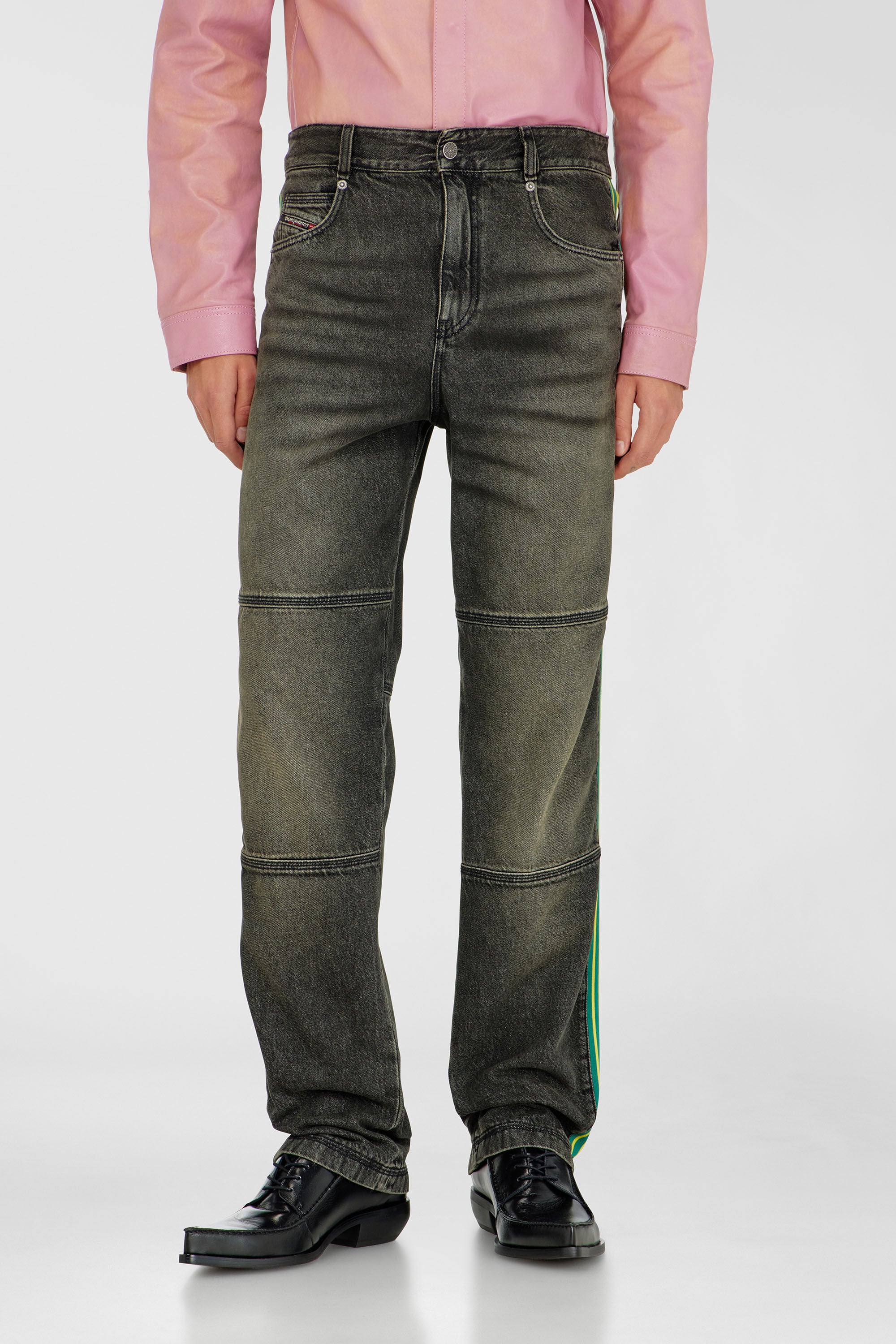 Diesel - Man's Regular Jeans D-Arbus 0DBEZ, Black/Dark grey - 4