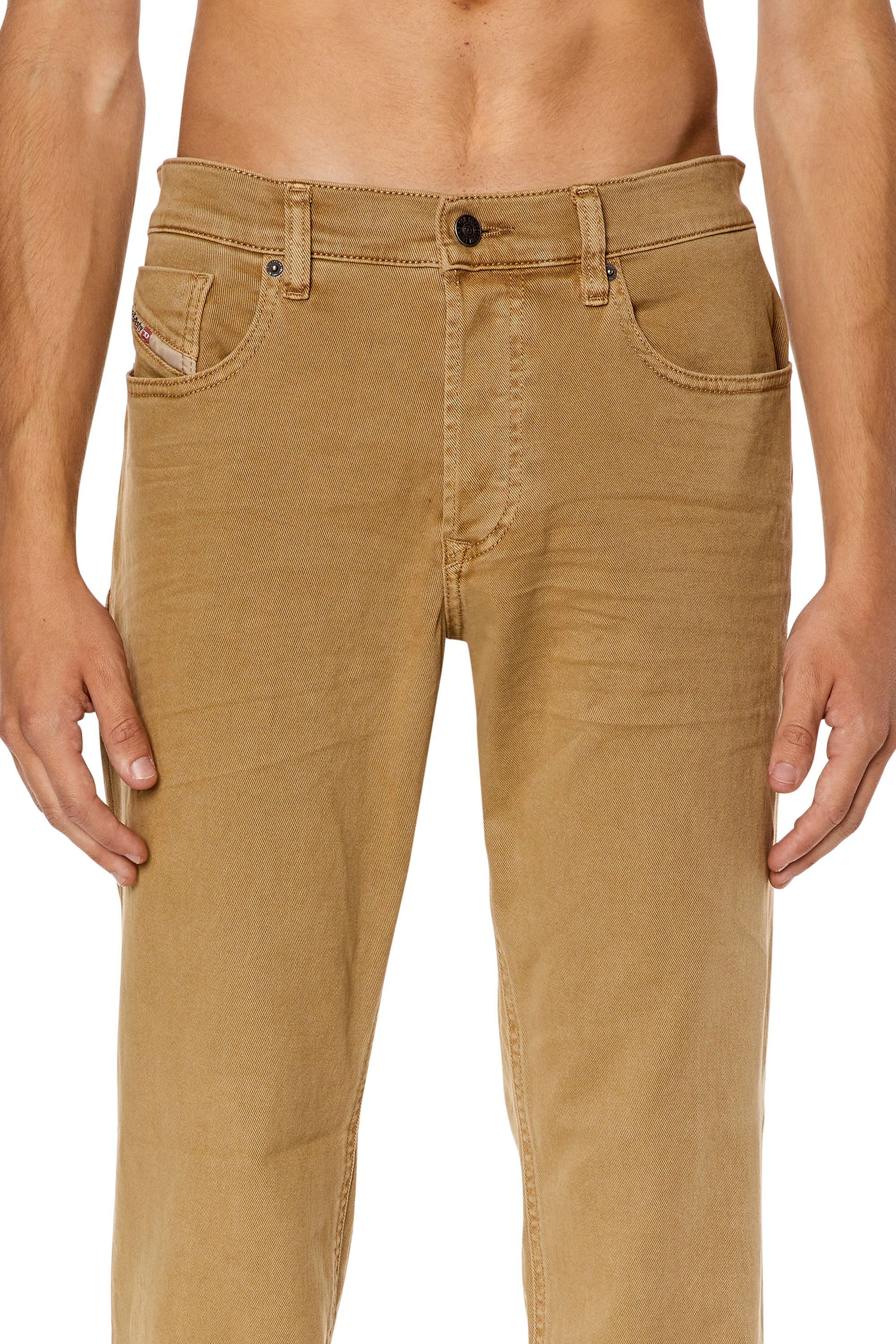 Diesel - Man's Regular Jeans 2023 D-Finitive 0QWTY, Light Brown - 5