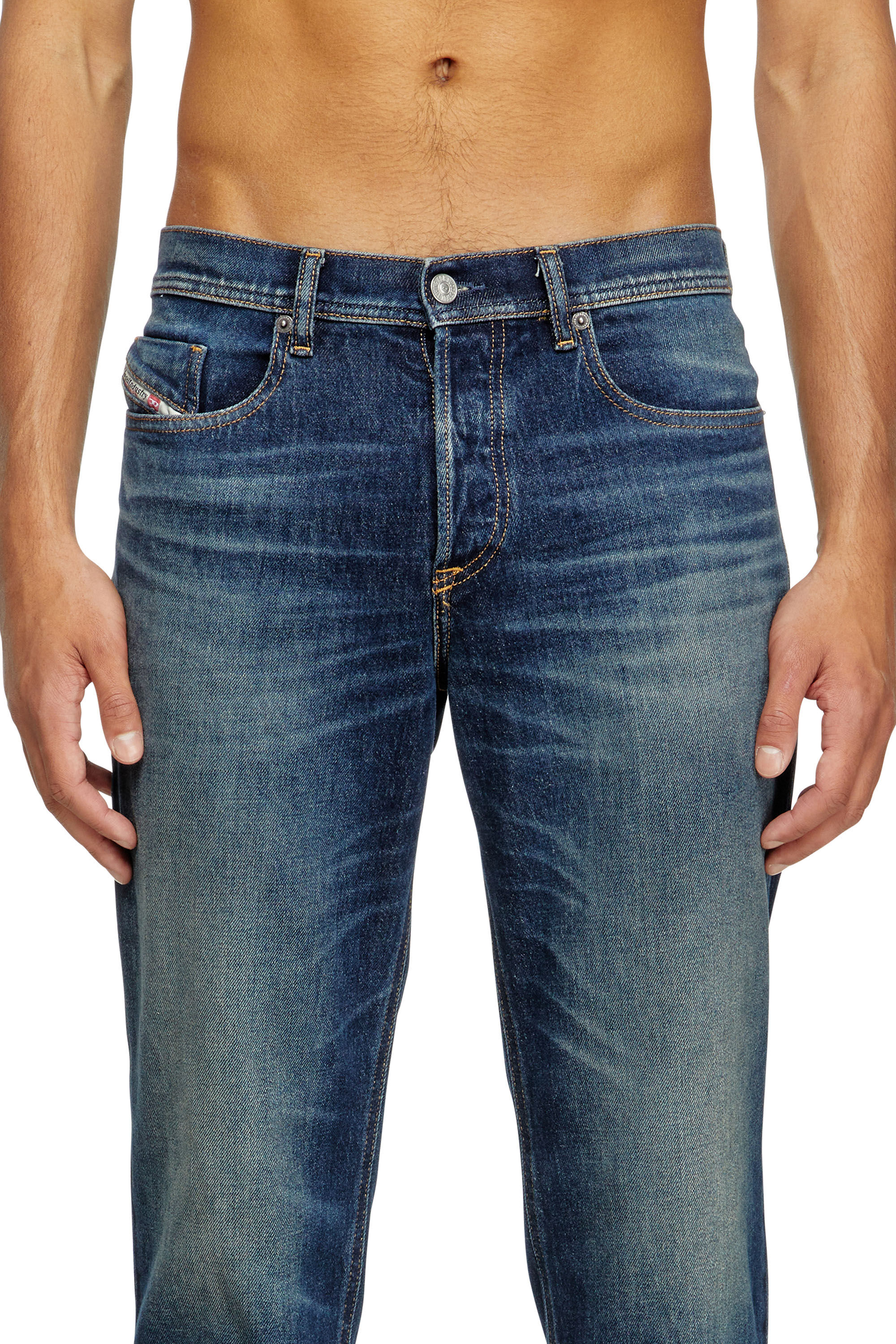 Diesel - Man's Regular Jeans 2023 D-Finitive 09M10, Dark Blue - 5