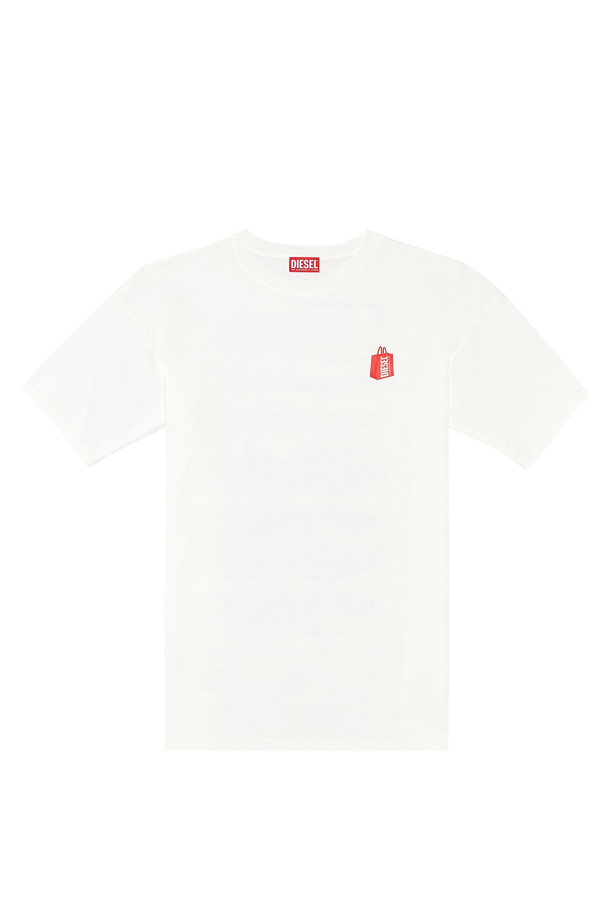 Diesel - T-BOXT-N2, Man T-shirt with Prototype sneaker print in White - Image 2