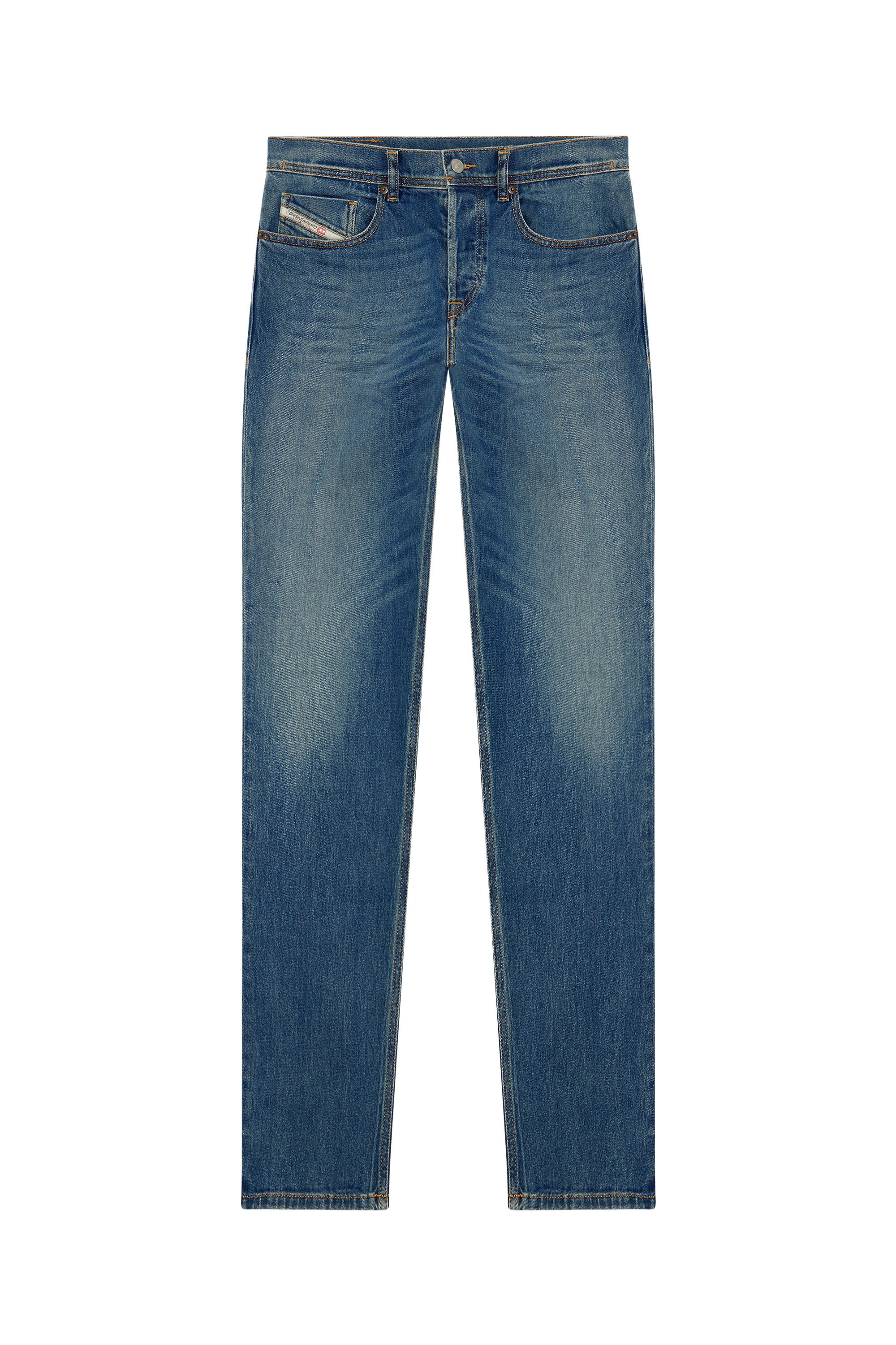 Diesel - Tapered Jeans 2023 D-Finitive 09F88, Medium blue - Image 2