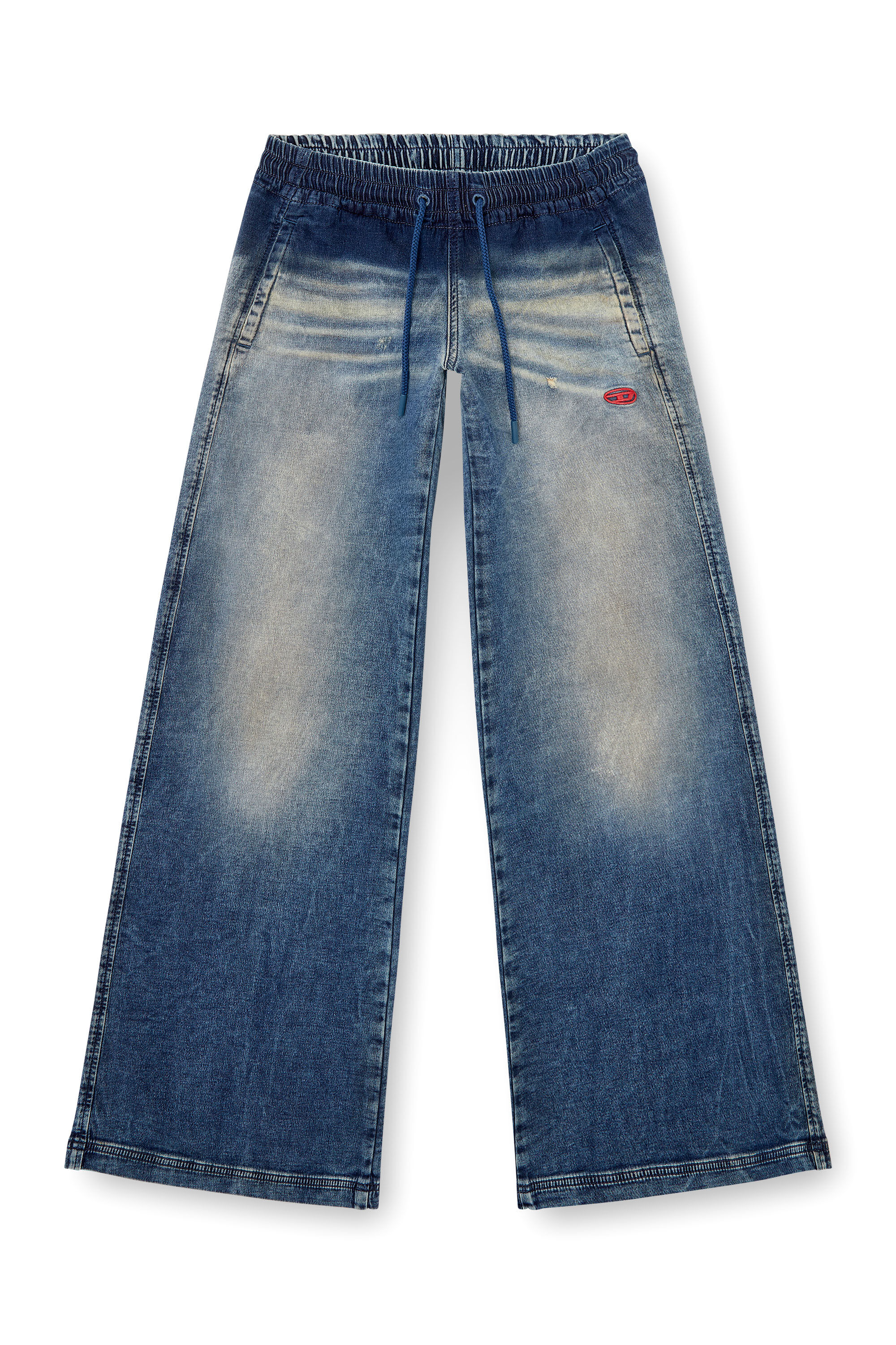 Diesel - Woman's Relaxed 2078 D-Ainty Joggjeans® 068PQ, Medium blue - 2