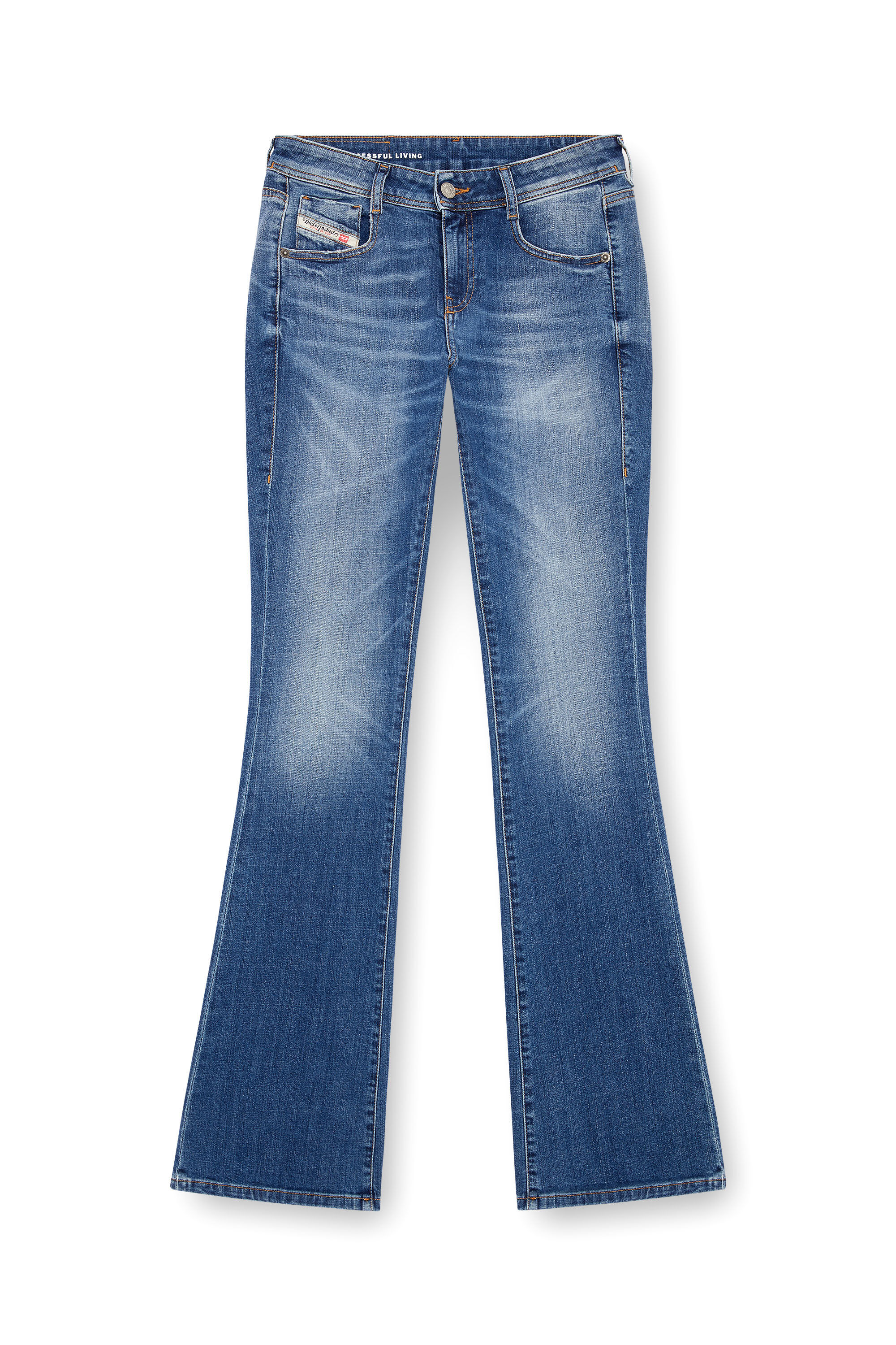 Diesel - Woman's Bootcut Jeans 1969 D-Ebbey 09J33, Medium blue - 2