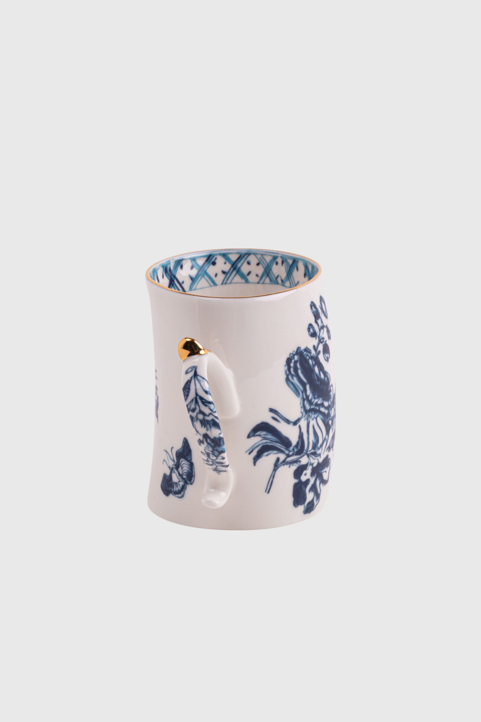 Diesel - 11256 PORCELAIN MUG "CLASSIC ON ACID" -, Unisex's Porcelain mug in White/Blue - 6