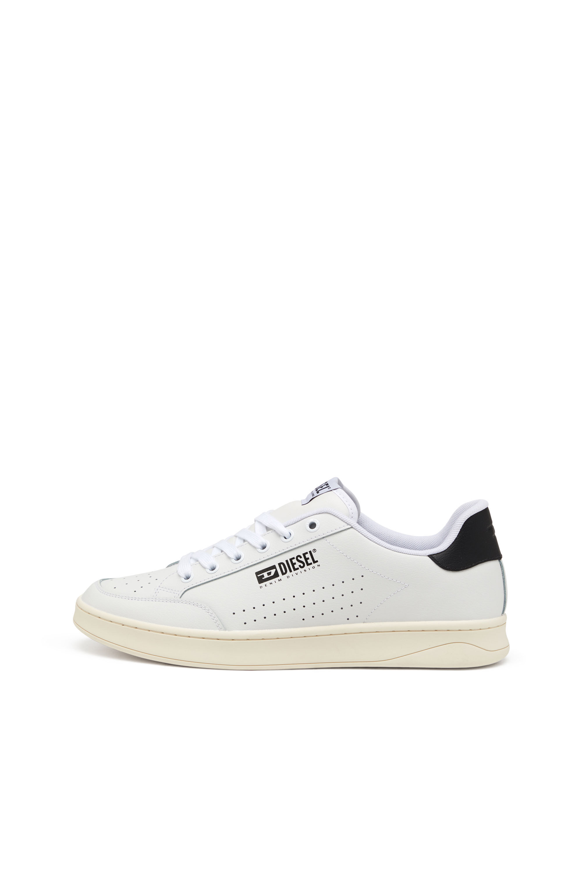 Diesel - S-ATHENE VTG, Man S-Athene-Retro sneakers in perforated leather in Multicolor - Image 7