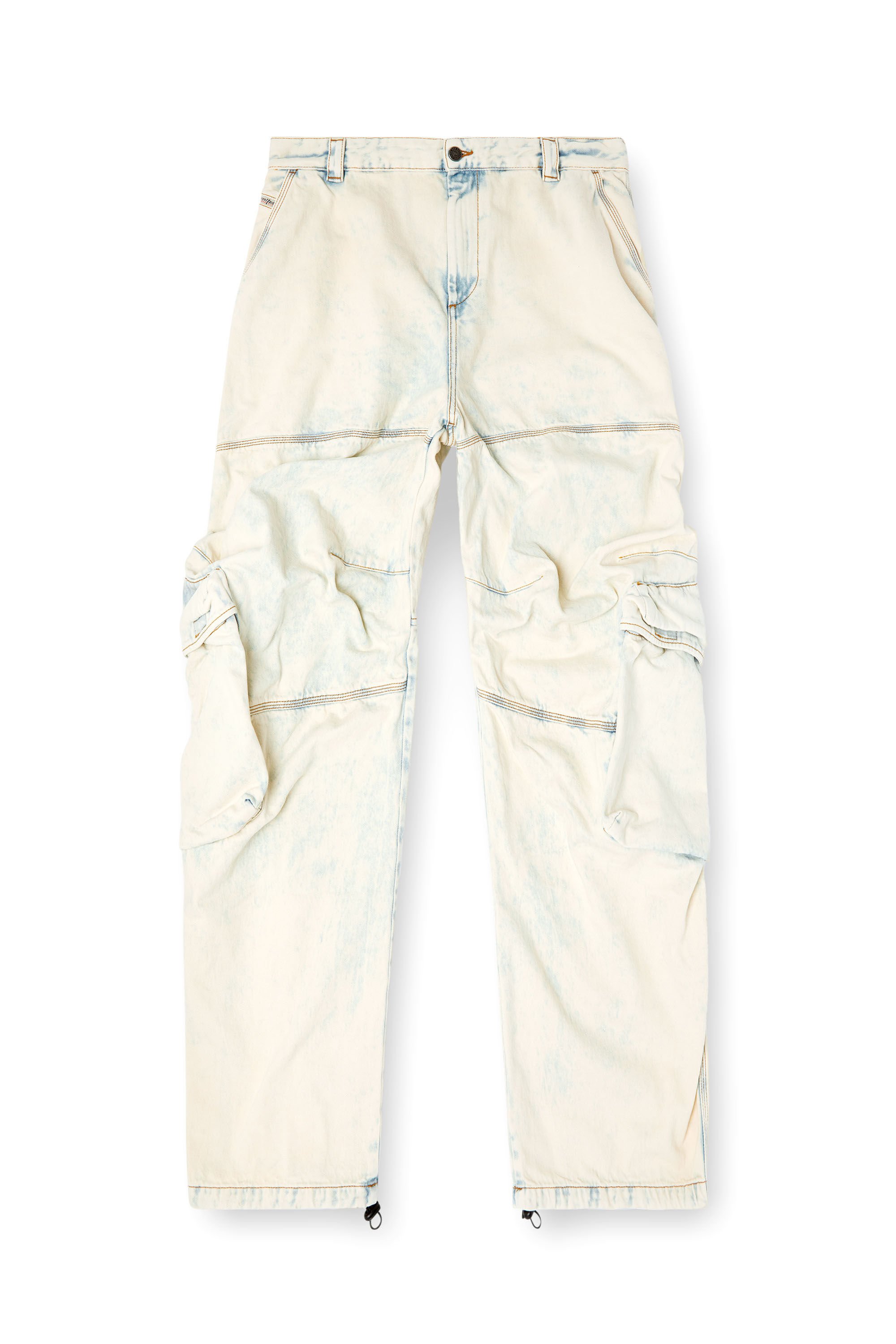 Diesel - Man's Relaxed Jeans D-Arne 0CBCV, Light Blue - 2