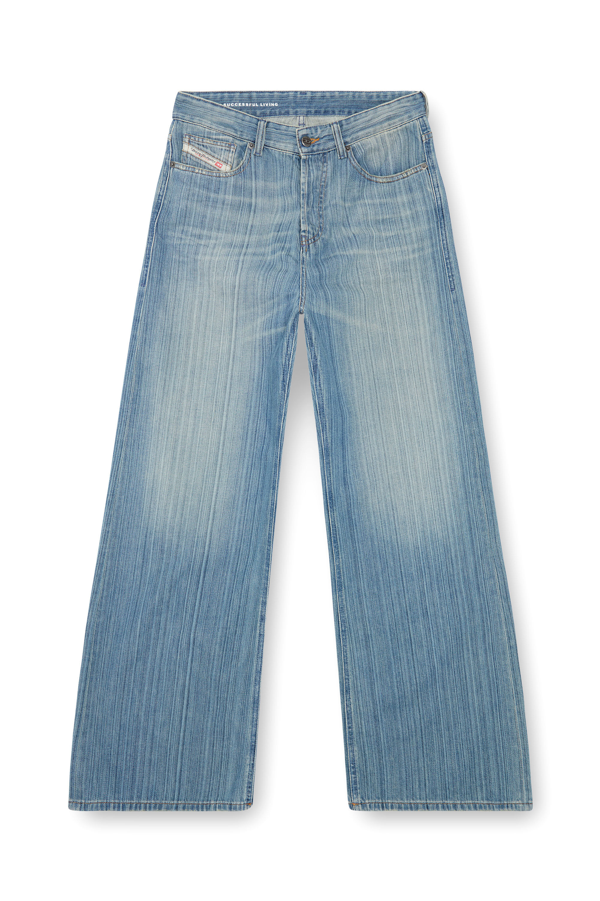 Diesel - Woman's Relaxed Jeans 1996 D-Sire 09J87, Medium blue - 2