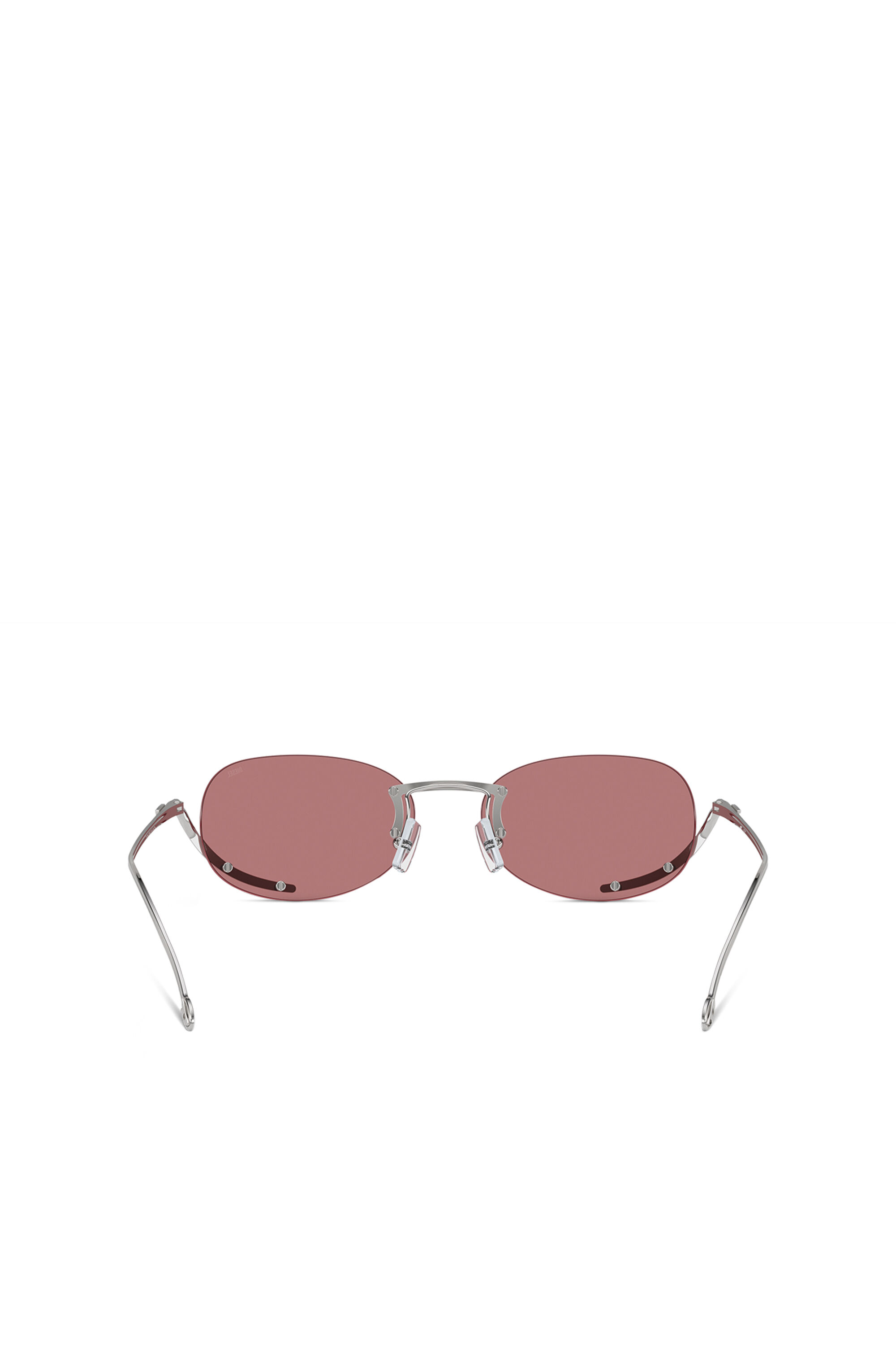 Diesel - 0DL1004, Unisex's Oval sunglasses in Pink - 3