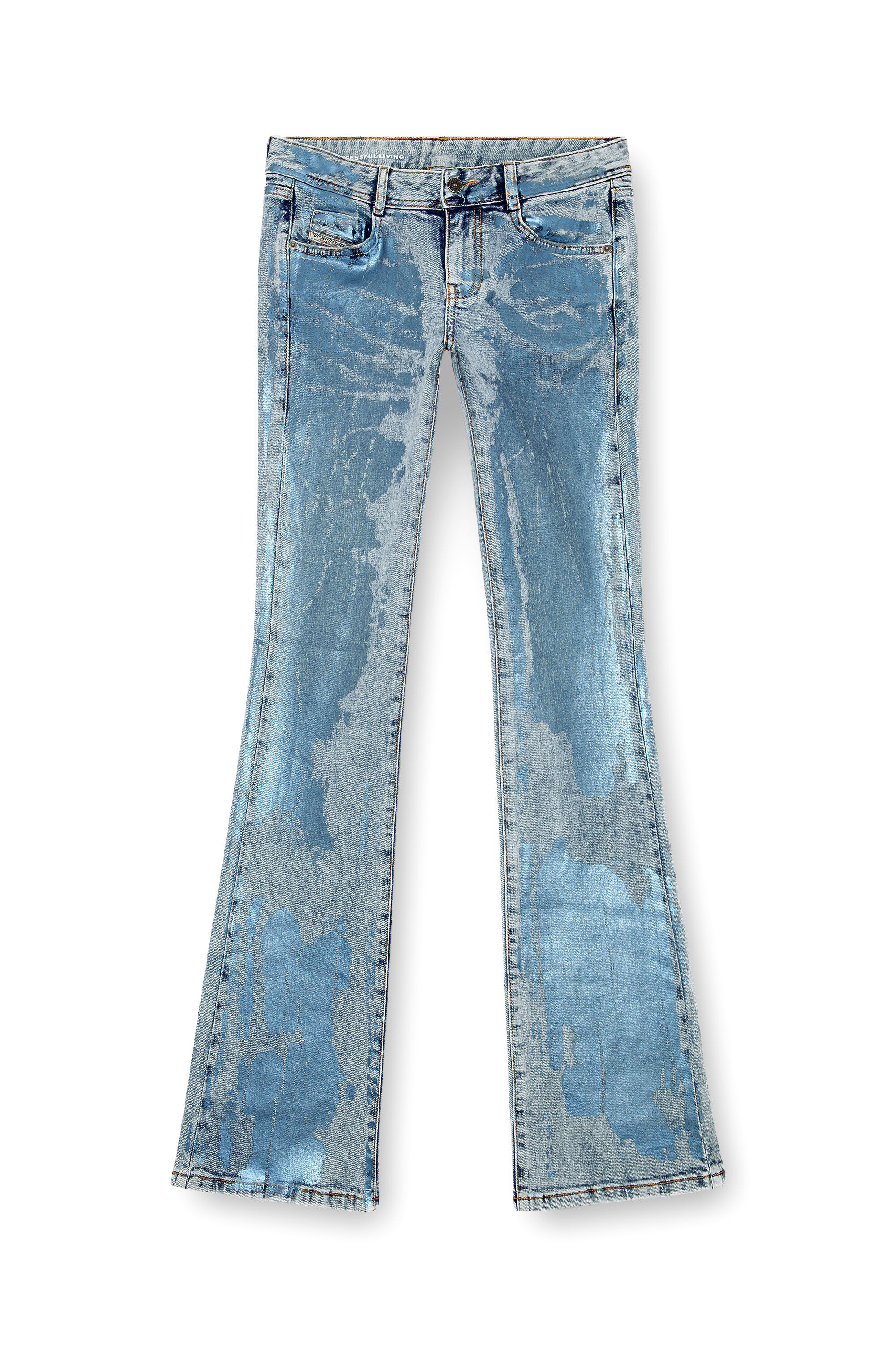 Diesel - Woman's Bootcut Jeans 1969 D-Ebbey 0AJEU, Light Blue - 2