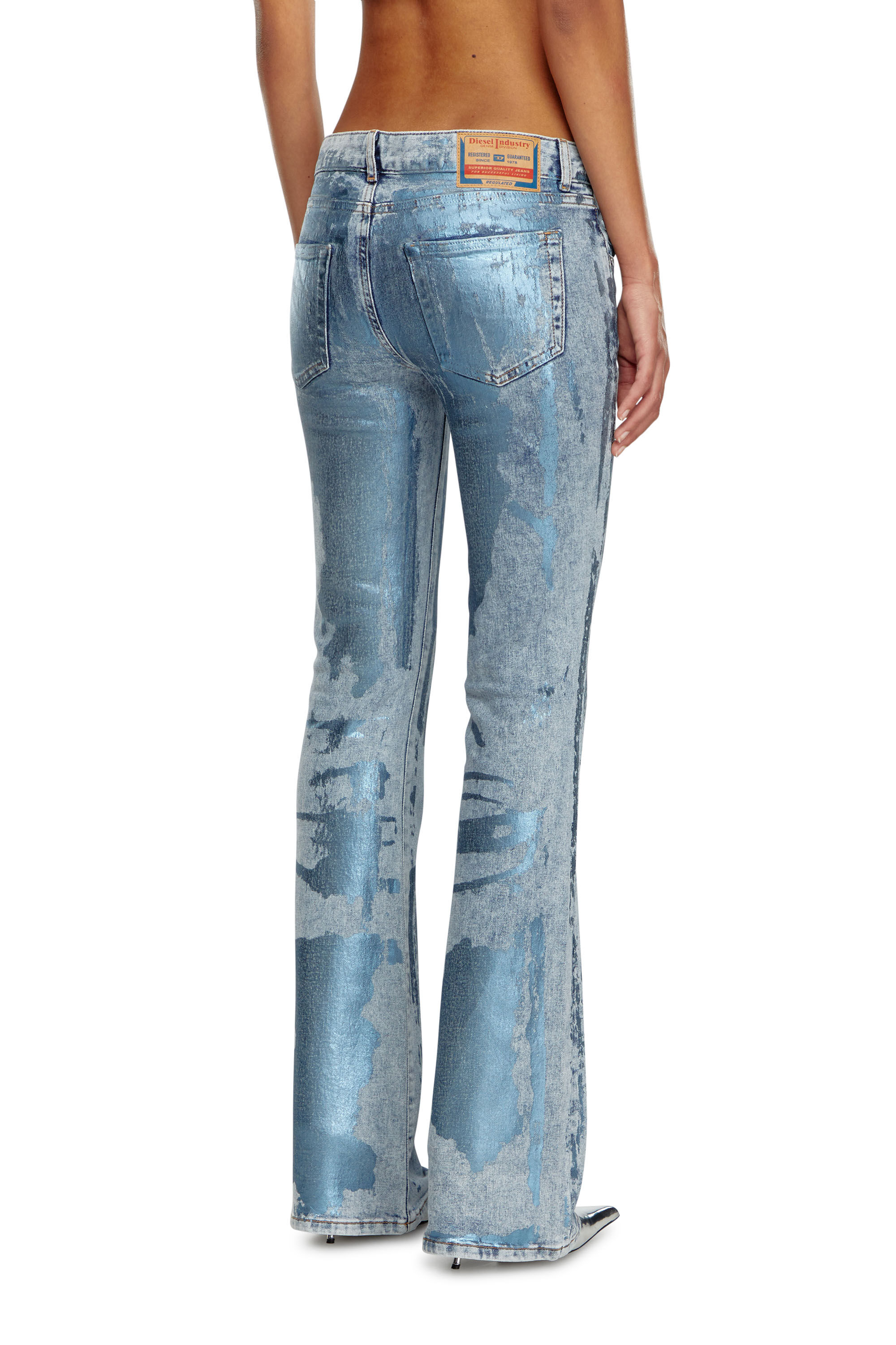 Diesel - Woman's Bootcut Jeans 1969 D-Ebbey 0AJEU, Light Blue - 4