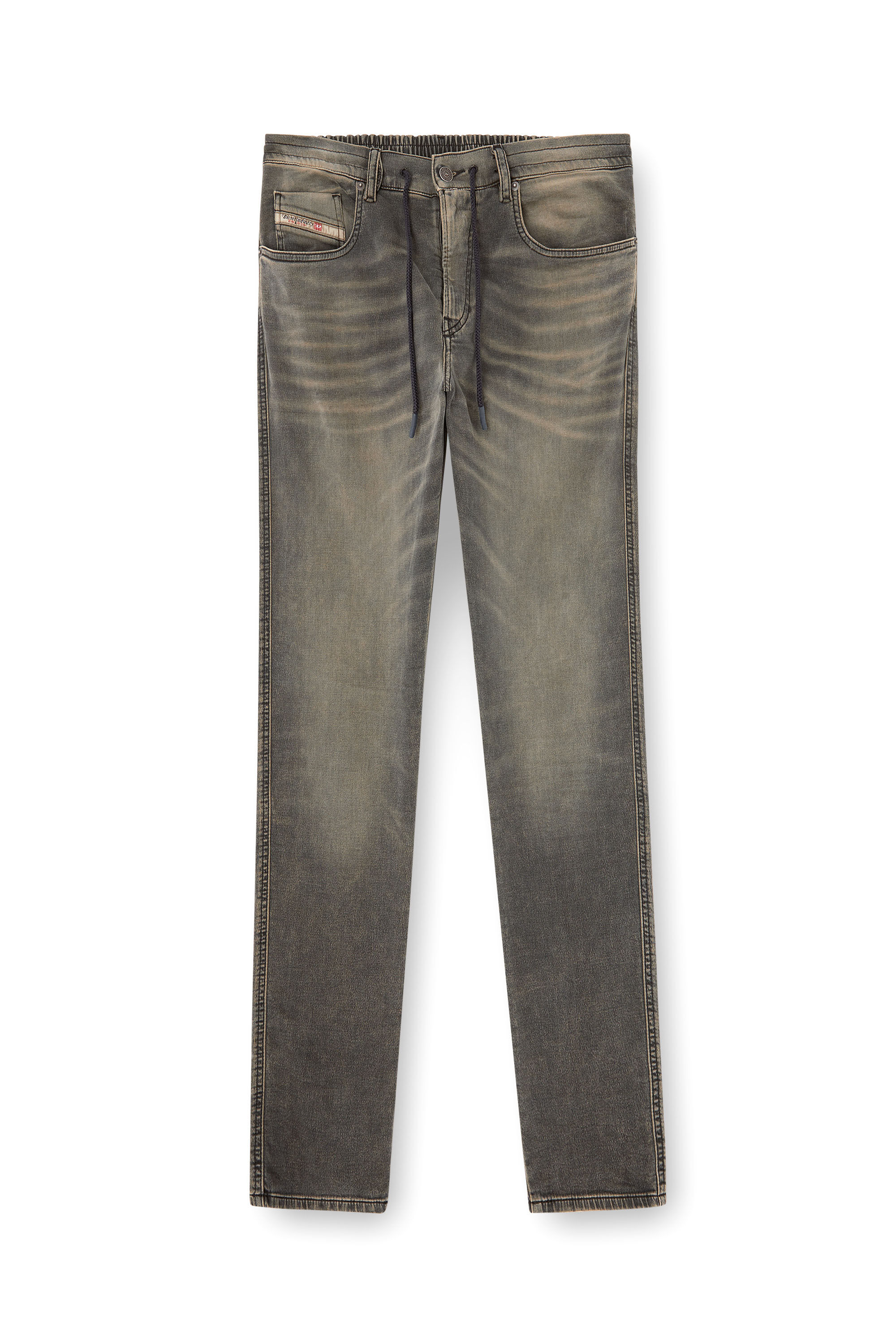 Diesel - Man's Slim 2060 D-Strukt Joggjeans® 068PD, Light Grey - 2