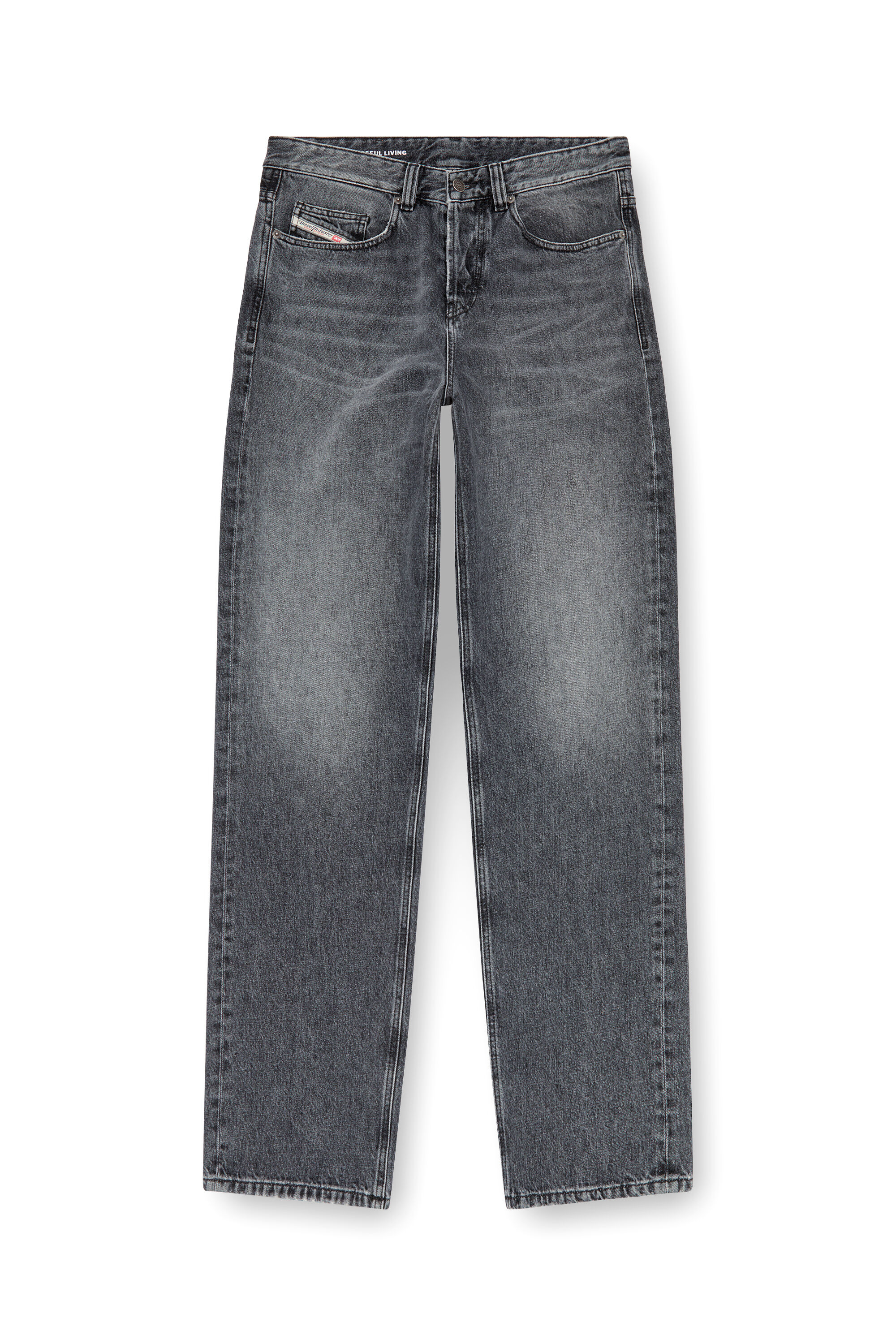 Diesel - Man's Relaxed Jeans 2001 D-Macro 007X3, Dark grey - 2