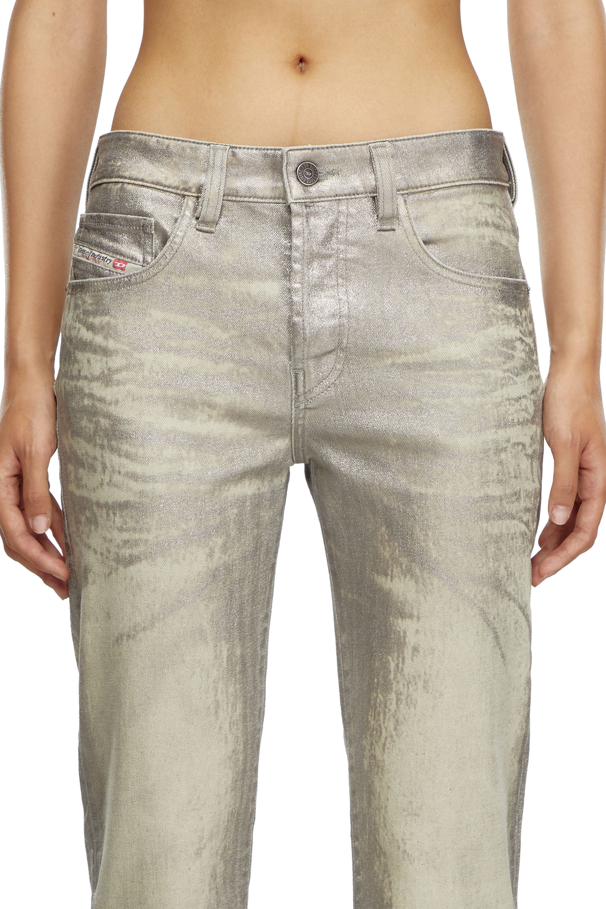 Diesel - Woman's Regular Jeans 1989 D-Mine 0CBCZ, Grey - 5