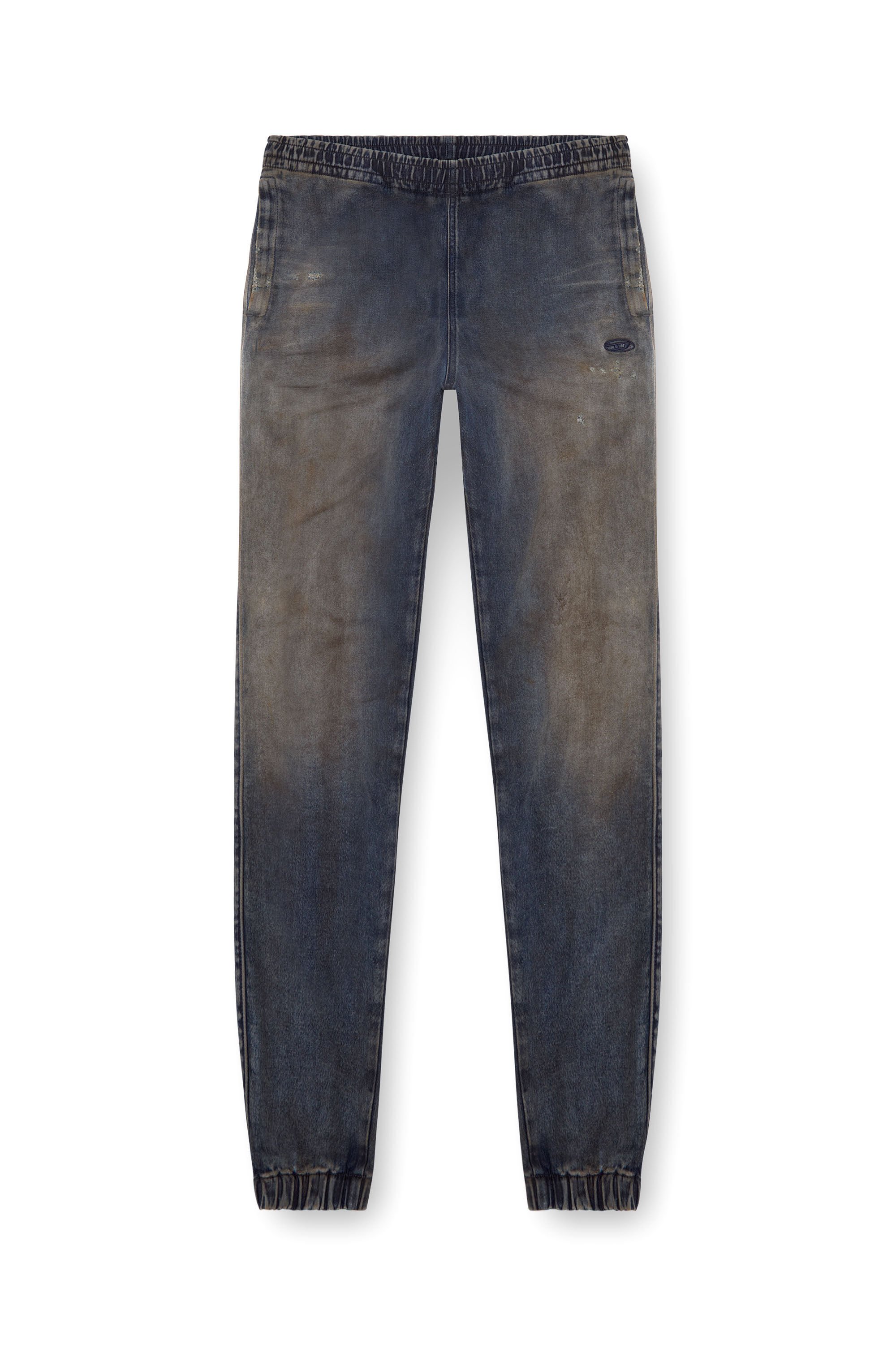 Diesel - Man's Slim D-Labb Track denim 068LV, Dark Blue - 2