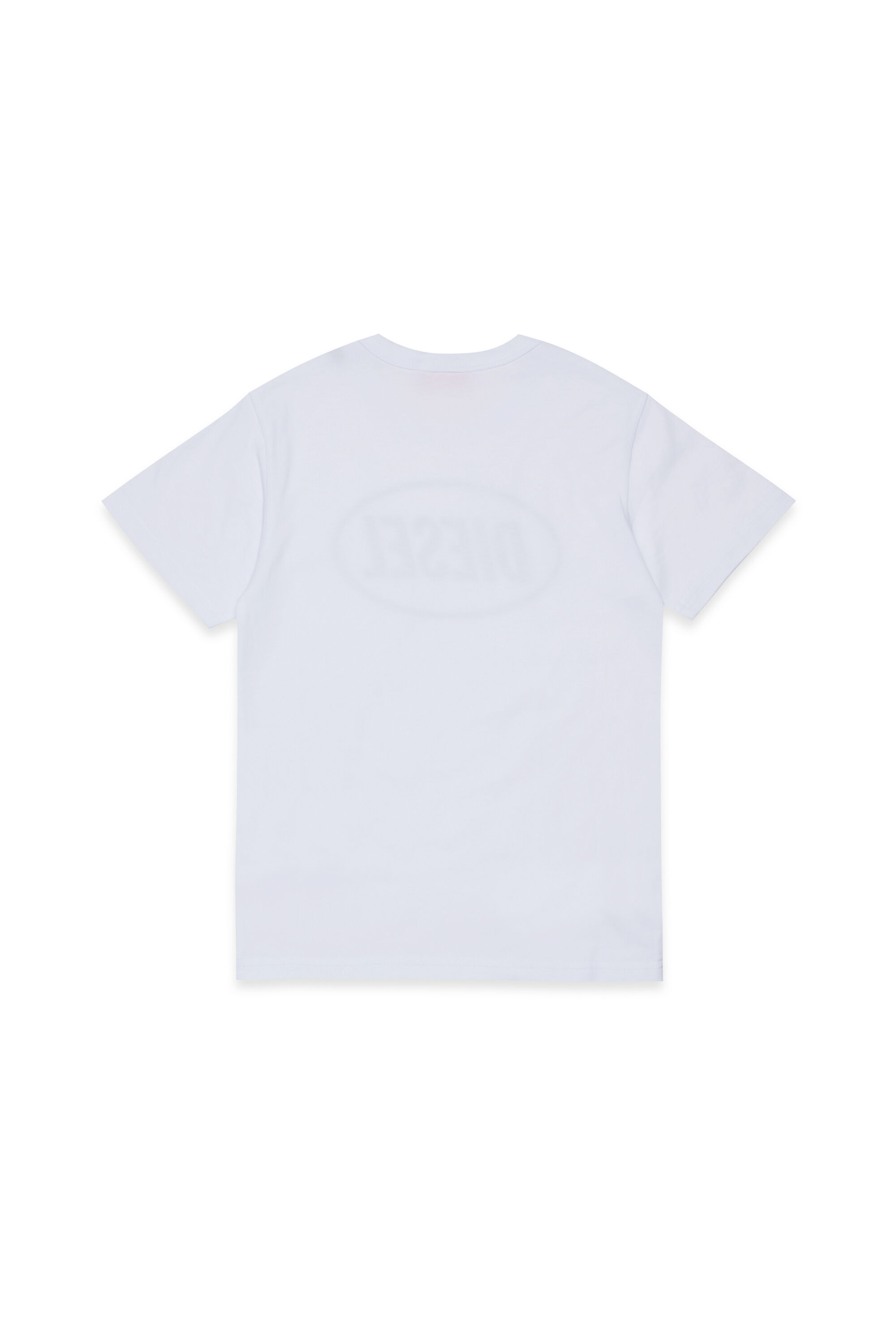 Diesel - TUNDRA, Man's Cotton T-shirt with logo in White - 2