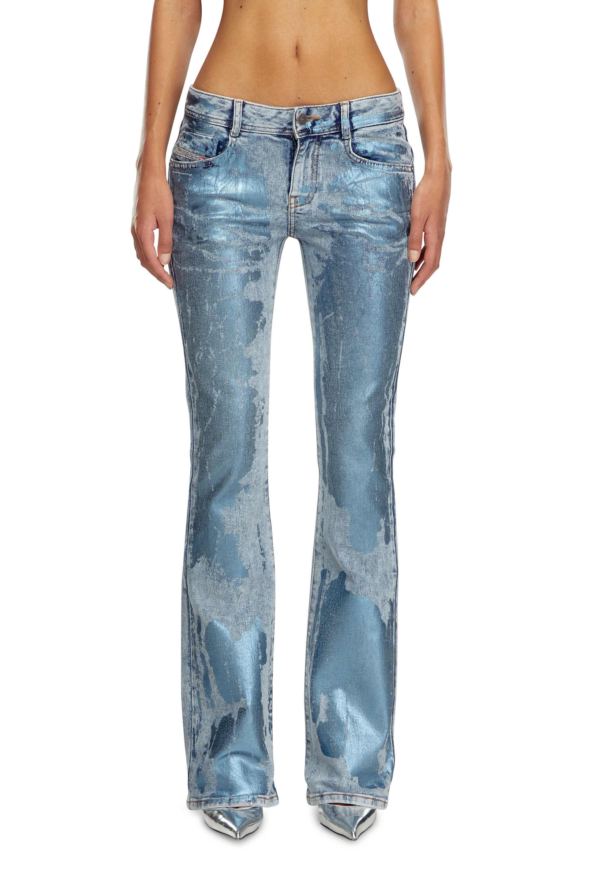 Diesel - Woman's Bootcut Jeans 1969 D-Ebbey 0AJEU, Light Blue - 3