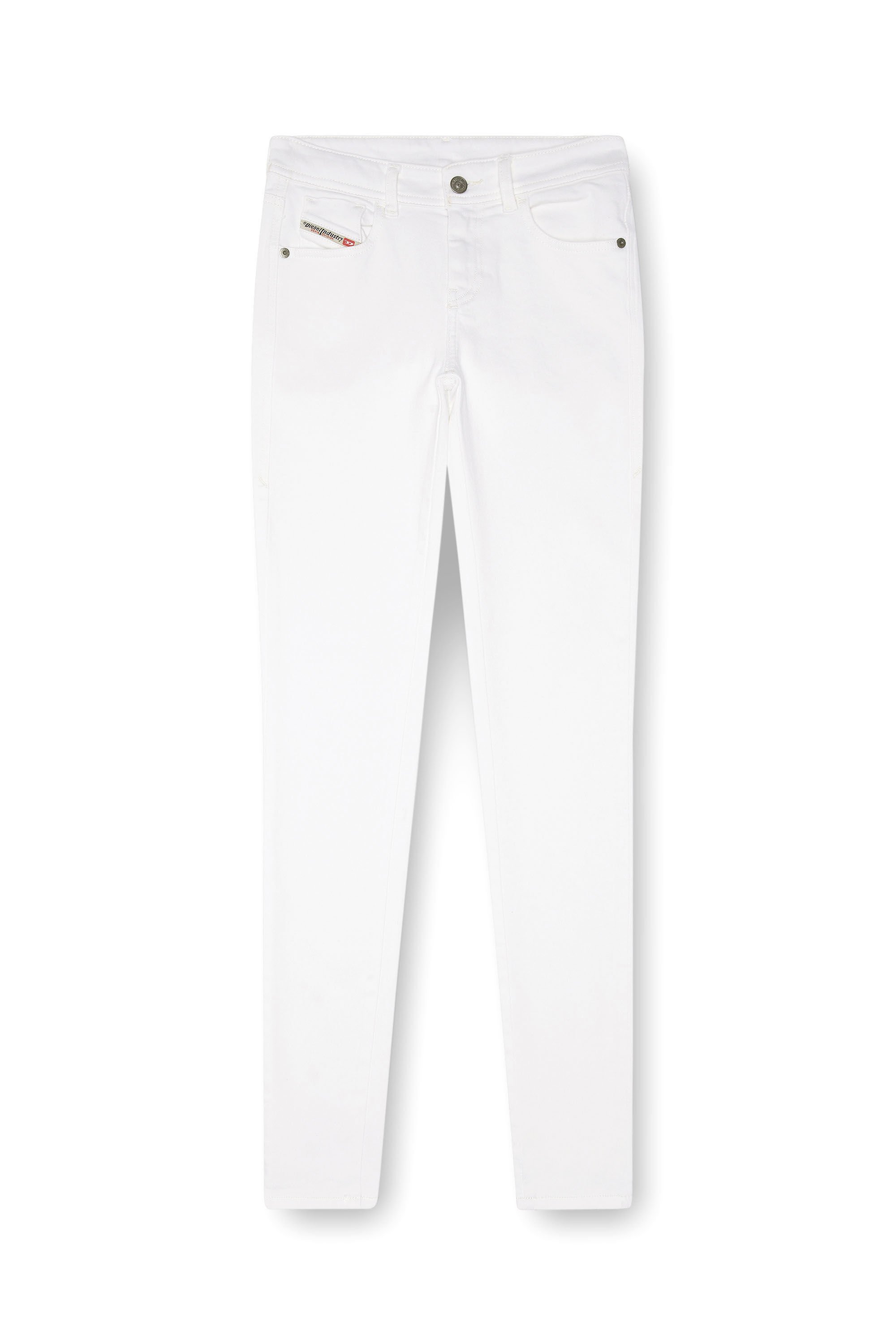 Diesel - Woman Super skinny Jeans 2017 Slandy 09F90, White - Image 2