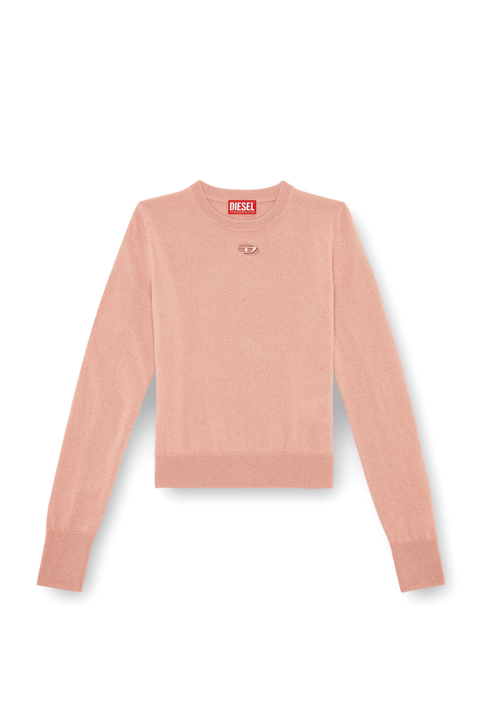 Diesel - M-AREESAX, Woman Wool and cashmere top in Pink - Image 2