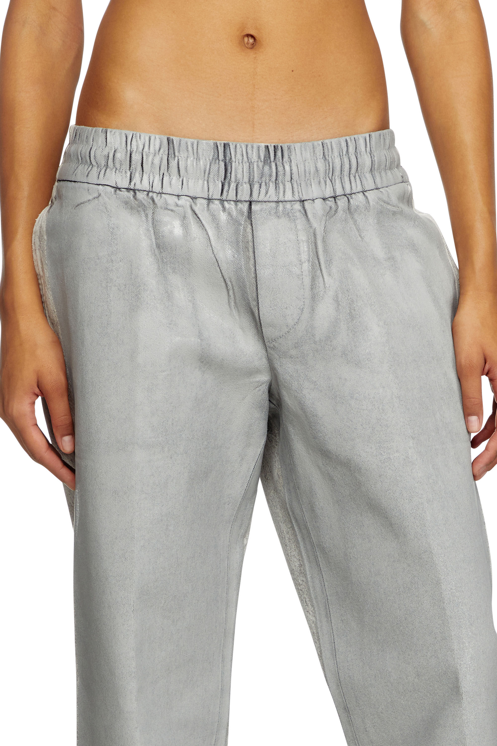 Diesel - Woman Straight Jeans D-Drey 007AH, Grey - Image 5