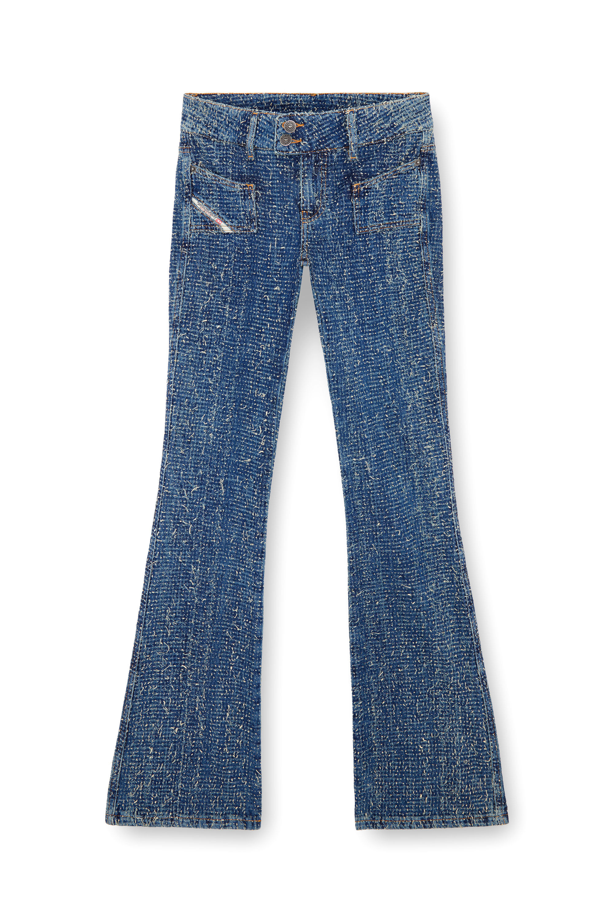 Diesel - Woman's Bootcut Jeans D-Ebush 0PGAH, Medium blue - 2