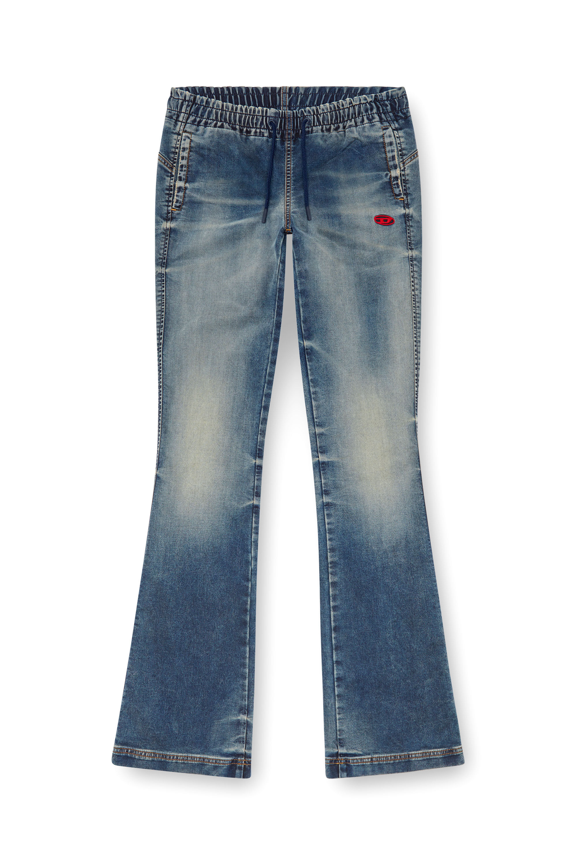 Diesel - Woman's Bootcut 2069 D-Ebbey Joggjeans® 068LZ, Medium blue - 2