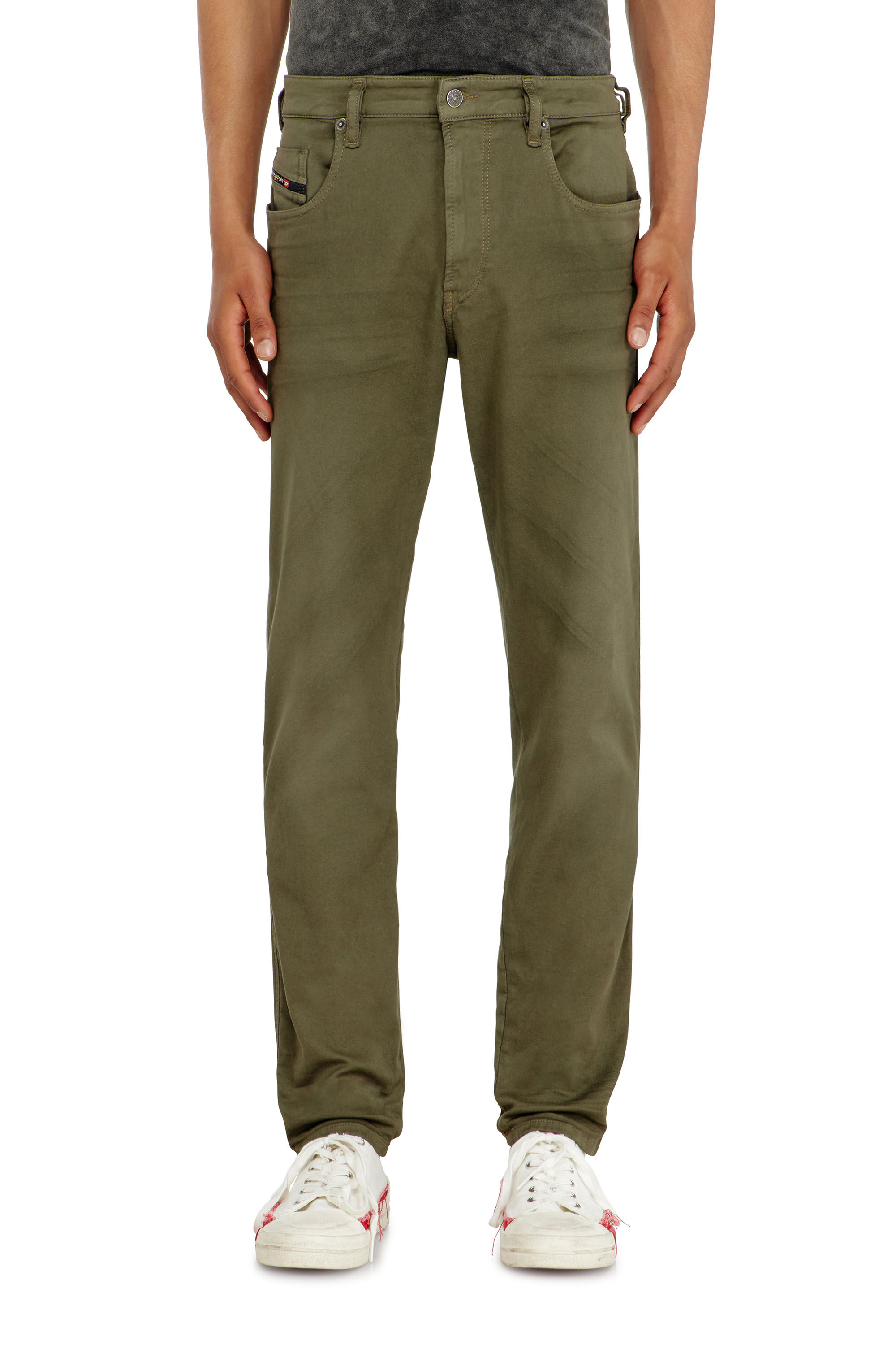 Diesel - Man's Slim 2062 D-Strukt Joggjeans&reg; 0670M, Military Green - 2