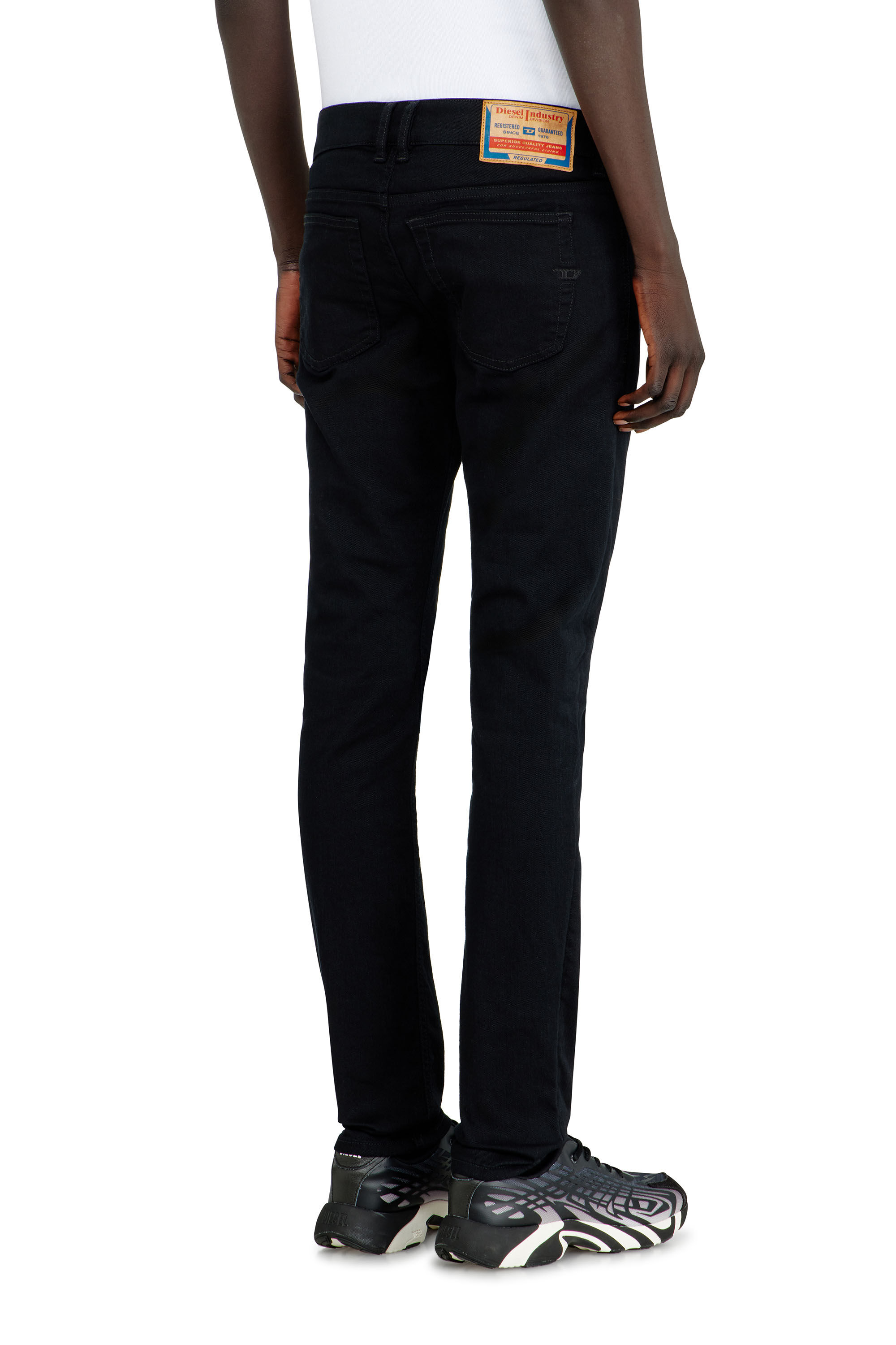 Diesel - Man's Skinny Jeans 1979 Sleenker 09C51, Black/Dark grey - 5