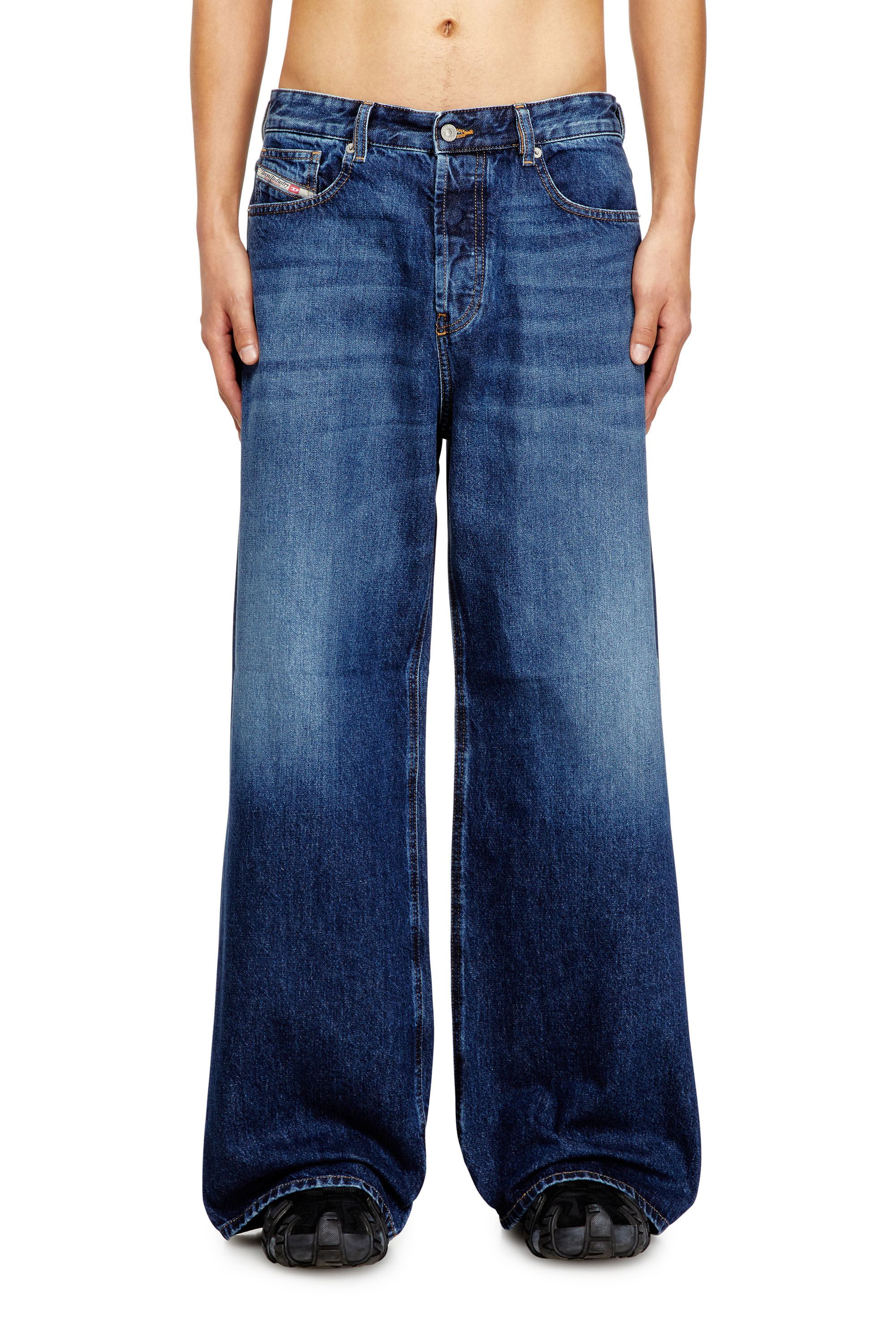 Diesel - Woman's Relaxed Jeans 1996 D-Sire 09I27, Dark Blue - 6
