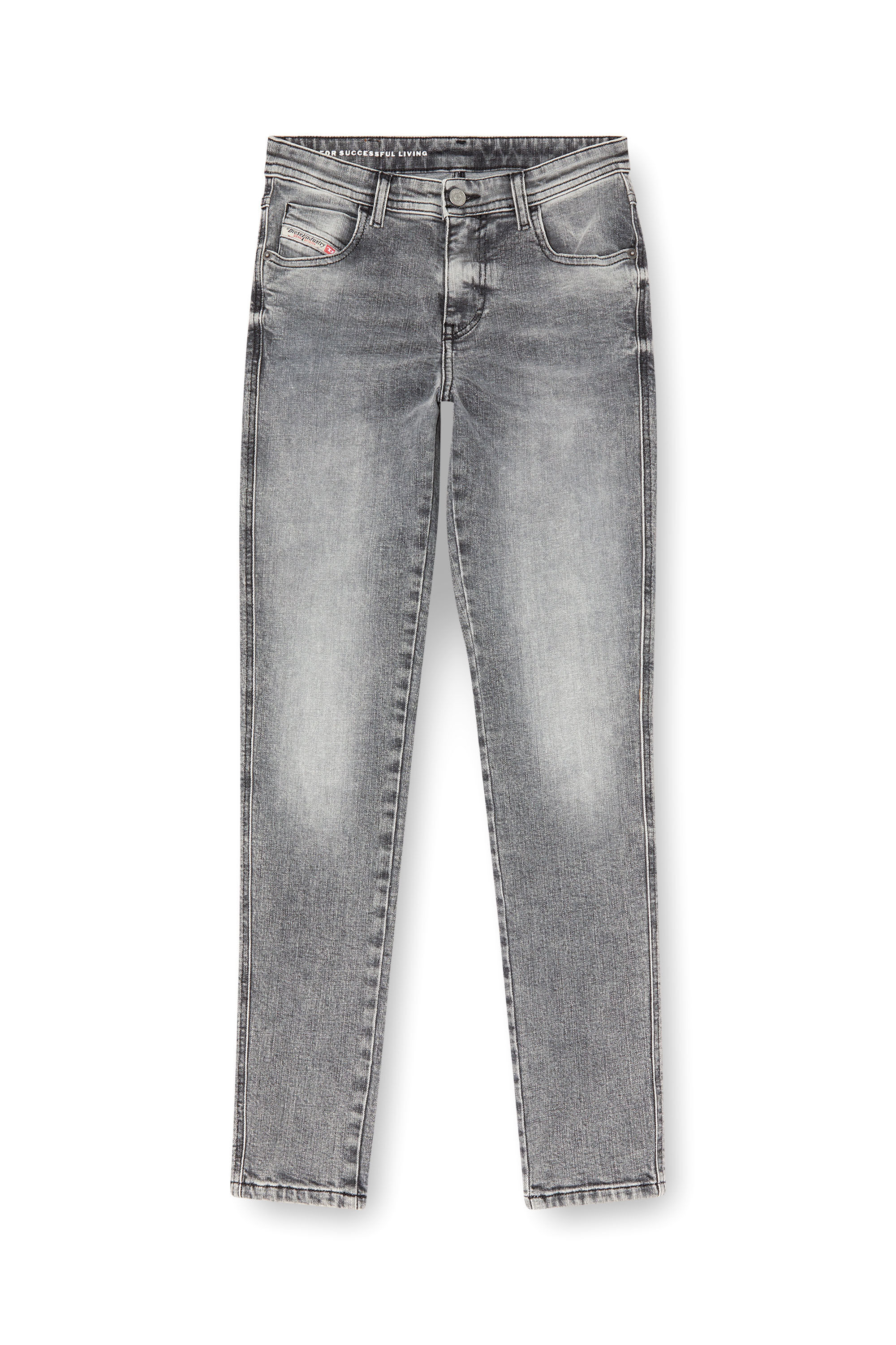 Diesel - Woman's Skinny Jeans 2015 Babhila 09L41, Light Grey - 2