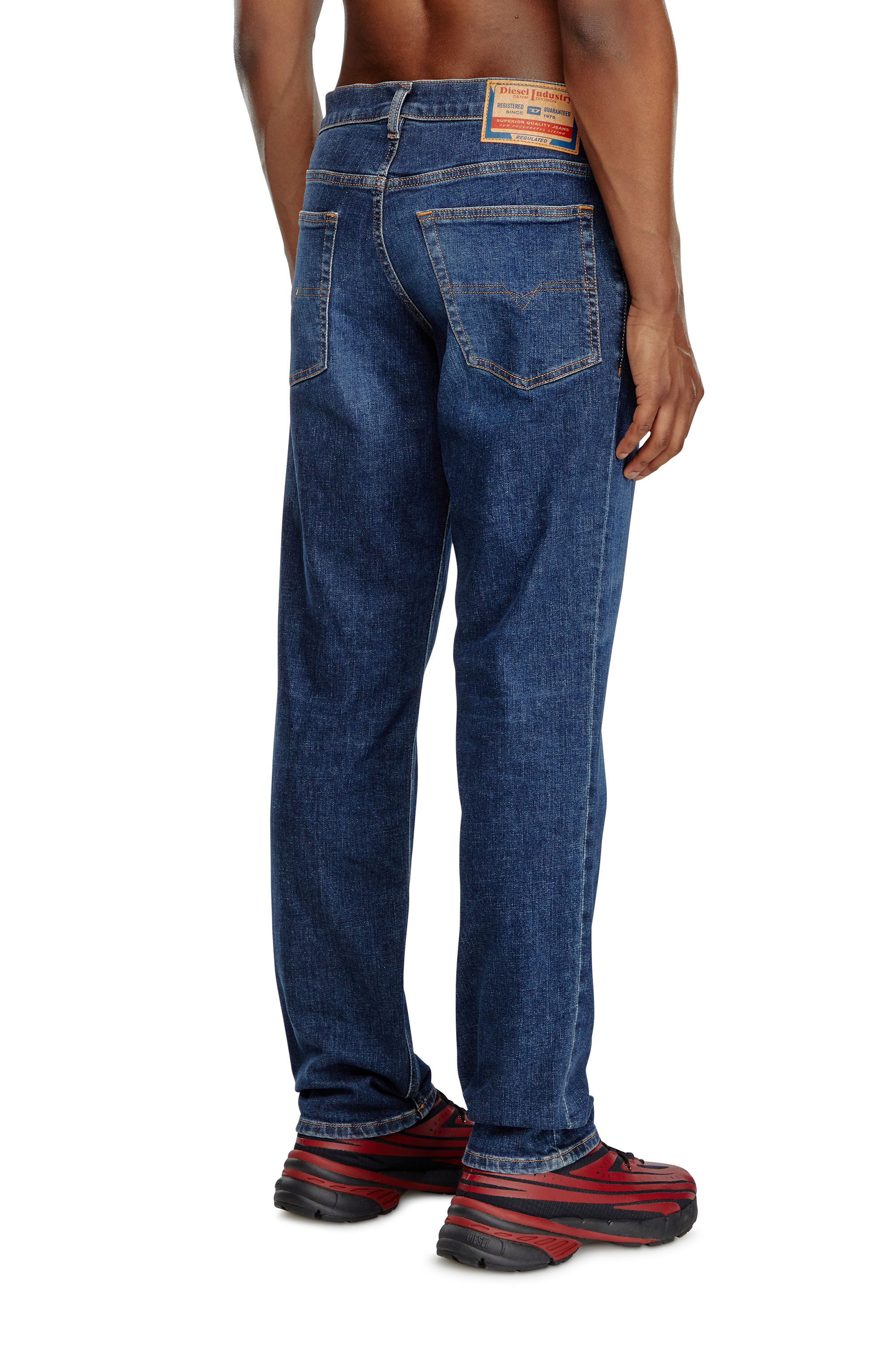 Diesel - Tapered Jeans 2023 D-Finitive 09J47, Dark Blue - Image 4