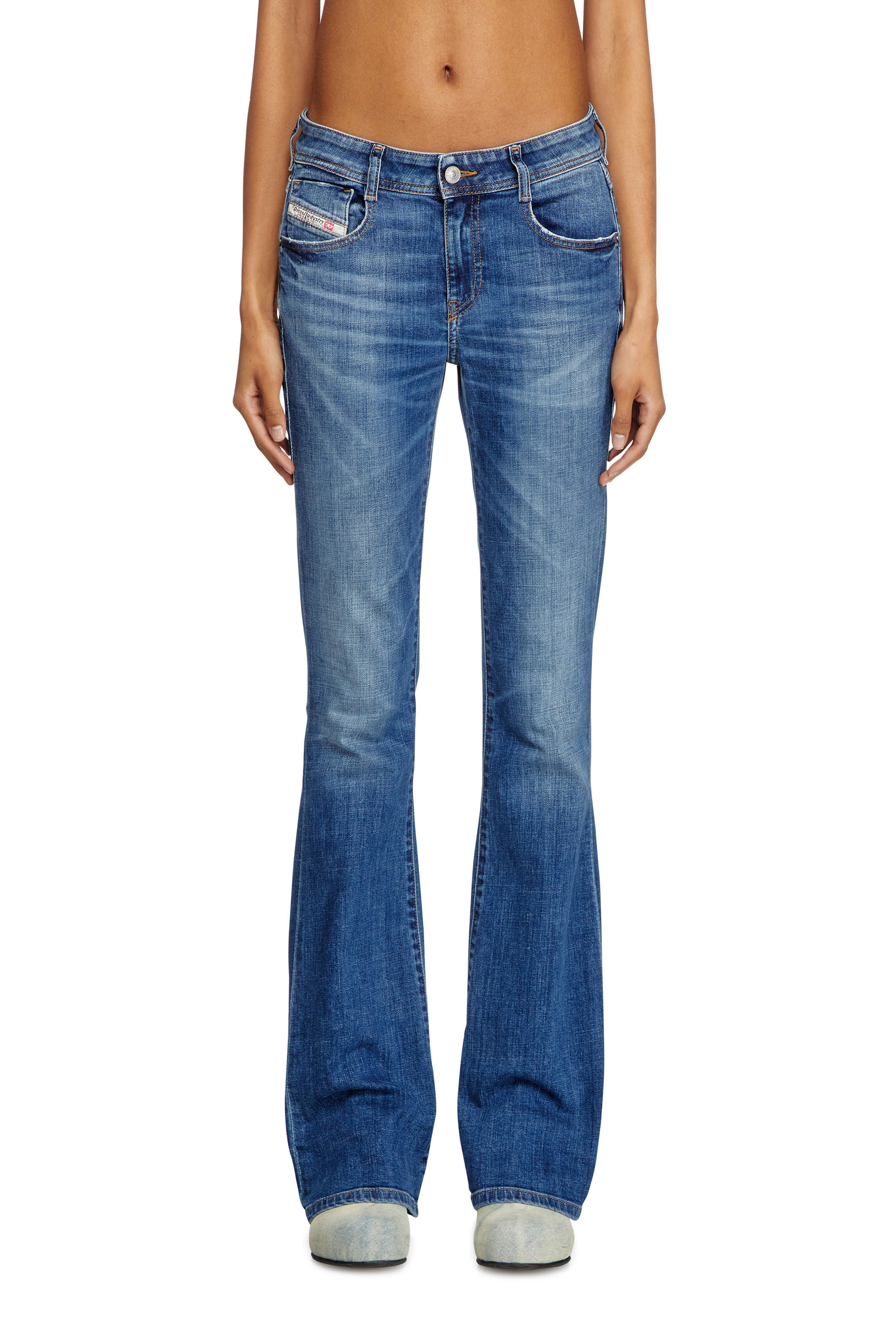 Diesel - Woman's Bootcut Jeans 1969 D-Ebbey 09J33, Medium blue - 3