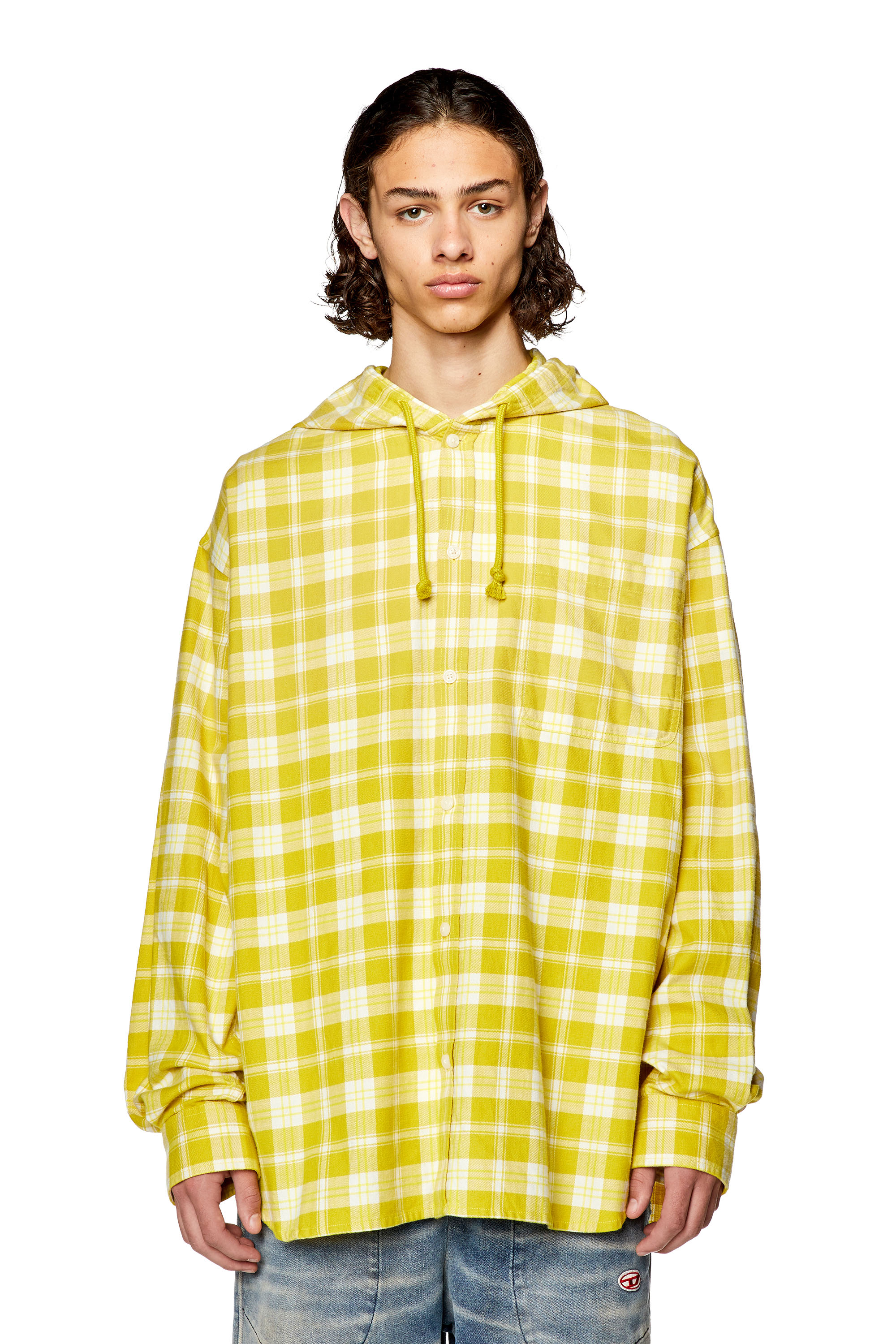 Diesel - S-DEWNY-HOOD, Yellow/Green - Image 5