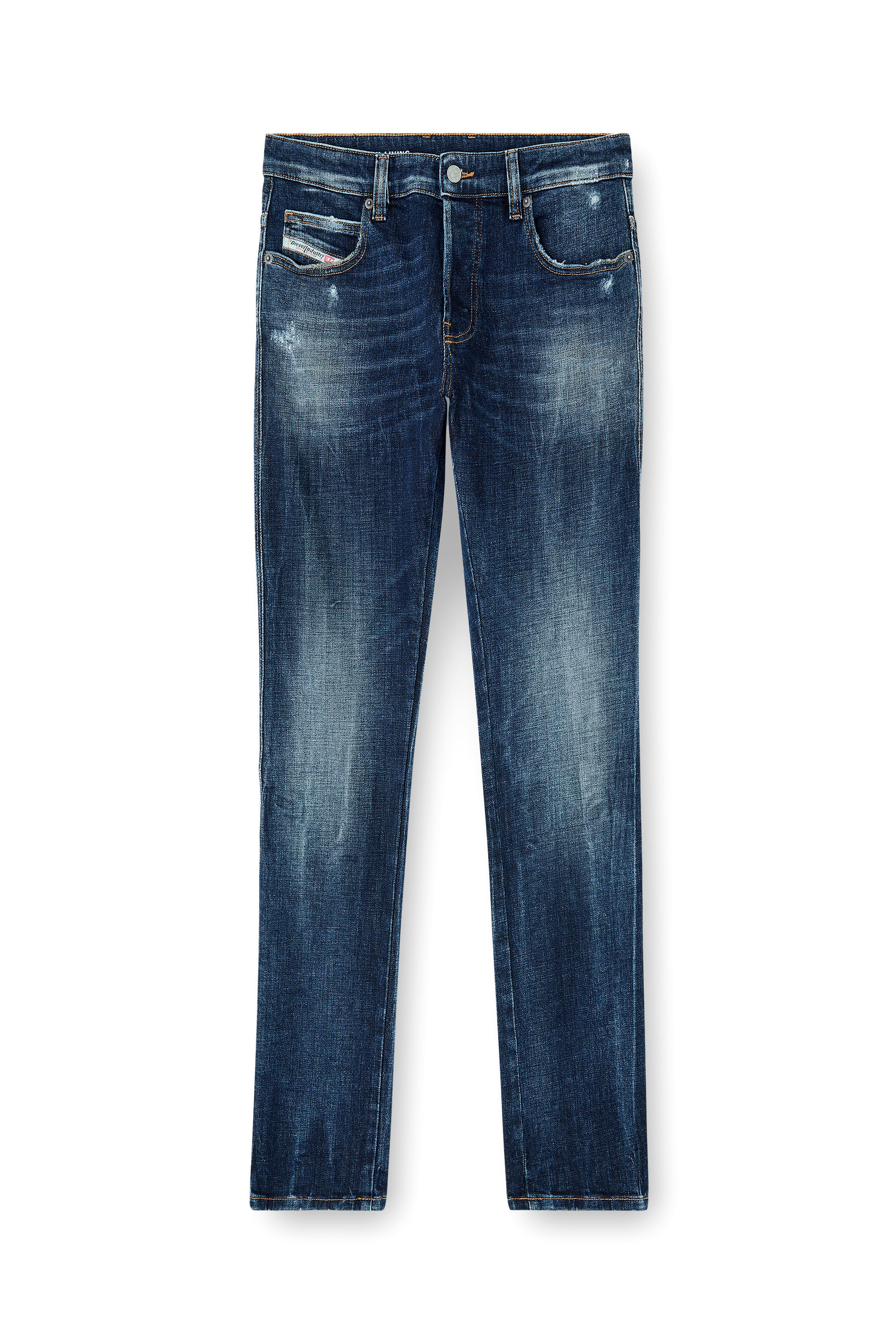 Diesel - Man's Slim Jeans 1993 D-Vyl 0ADBN, Dark Blue - 6