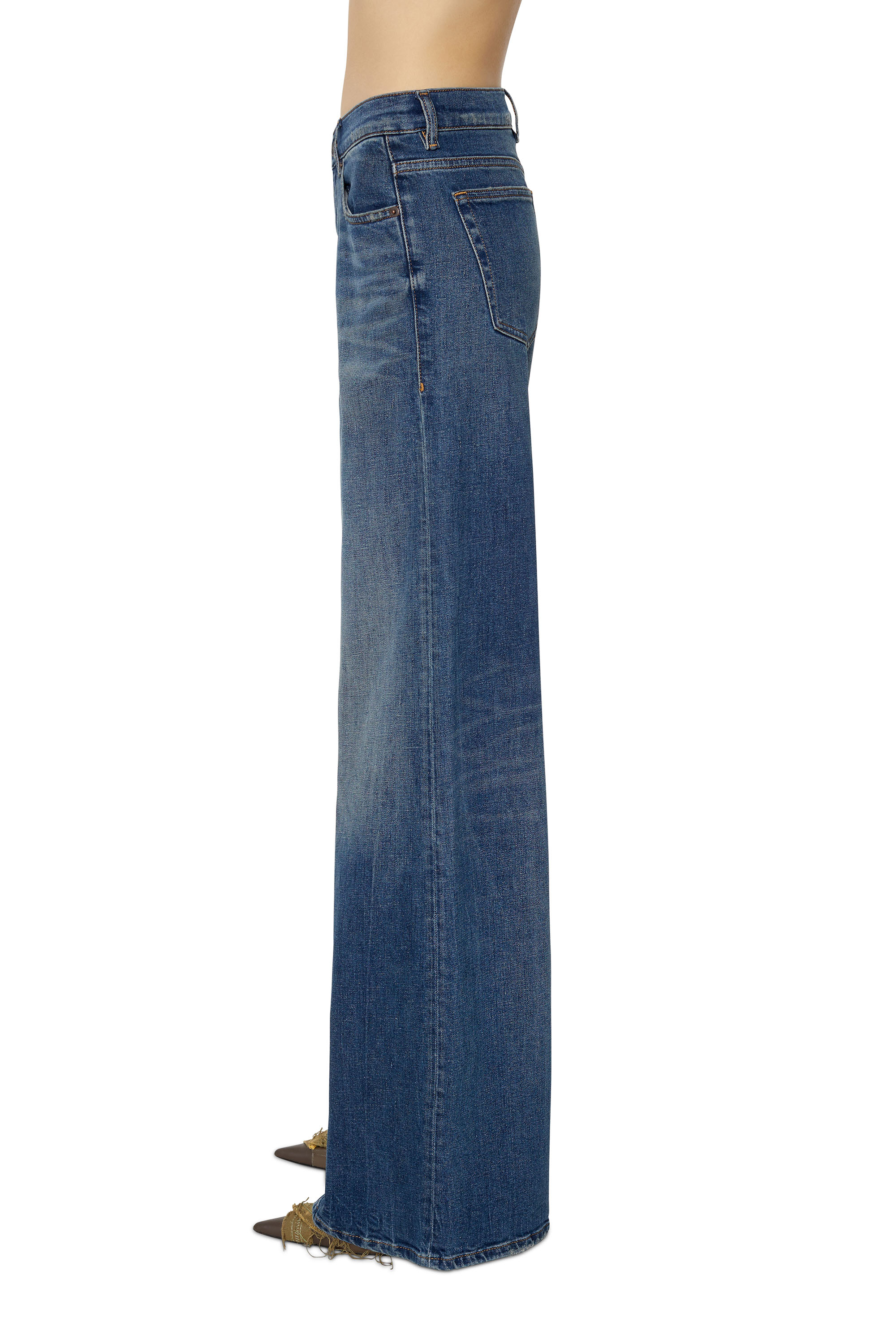 Diesel - Bootcut and Flare Jeans 1978 D-Akemi 09E66, Dark Blue - Image 5