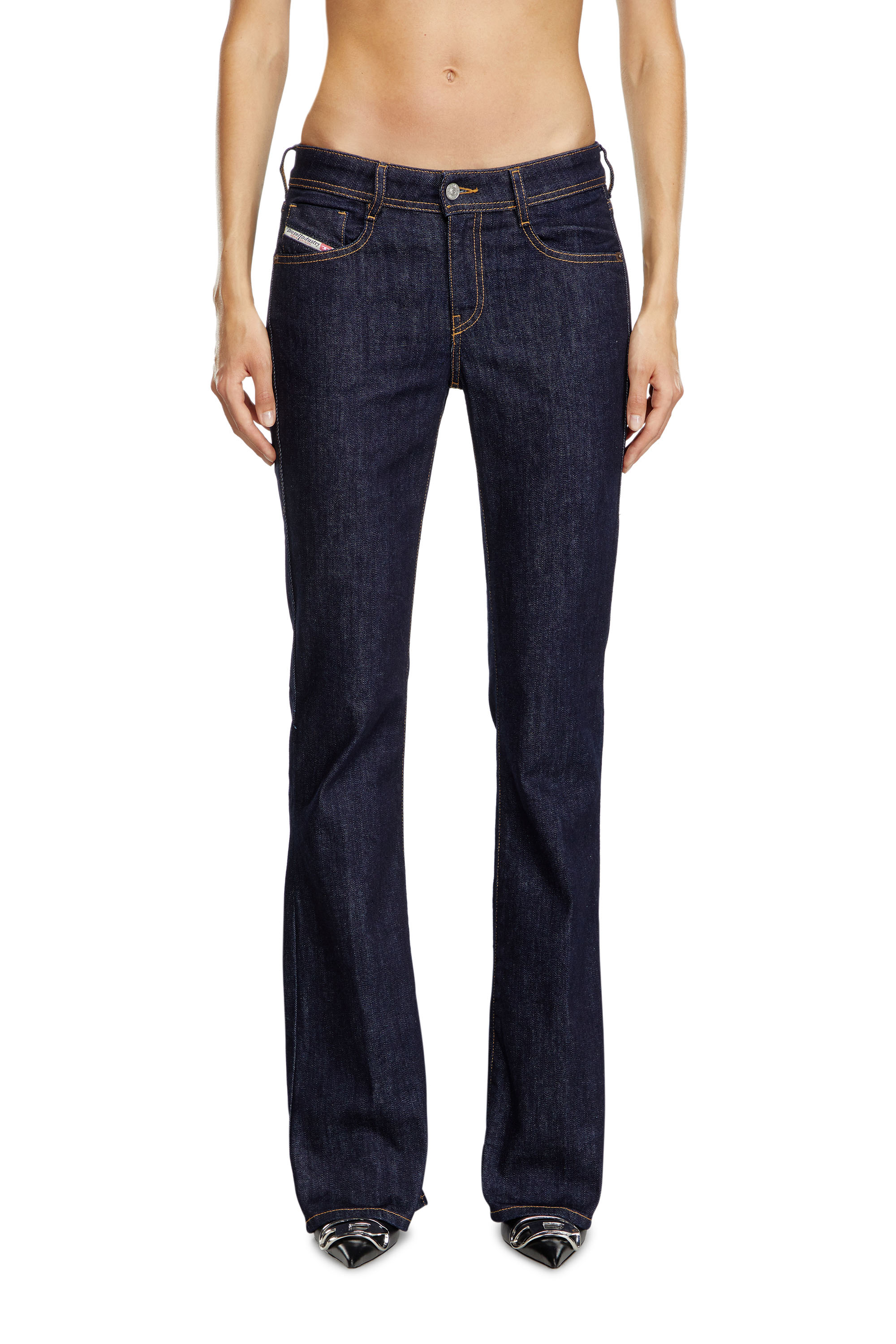 Bootcut Jeans 1969 D-Ebbey Z9B89, Dark Blue Diesel - Woman's Bootcut Jeans 1969 D-Ebbey Z9B89, Dark Blue - 3