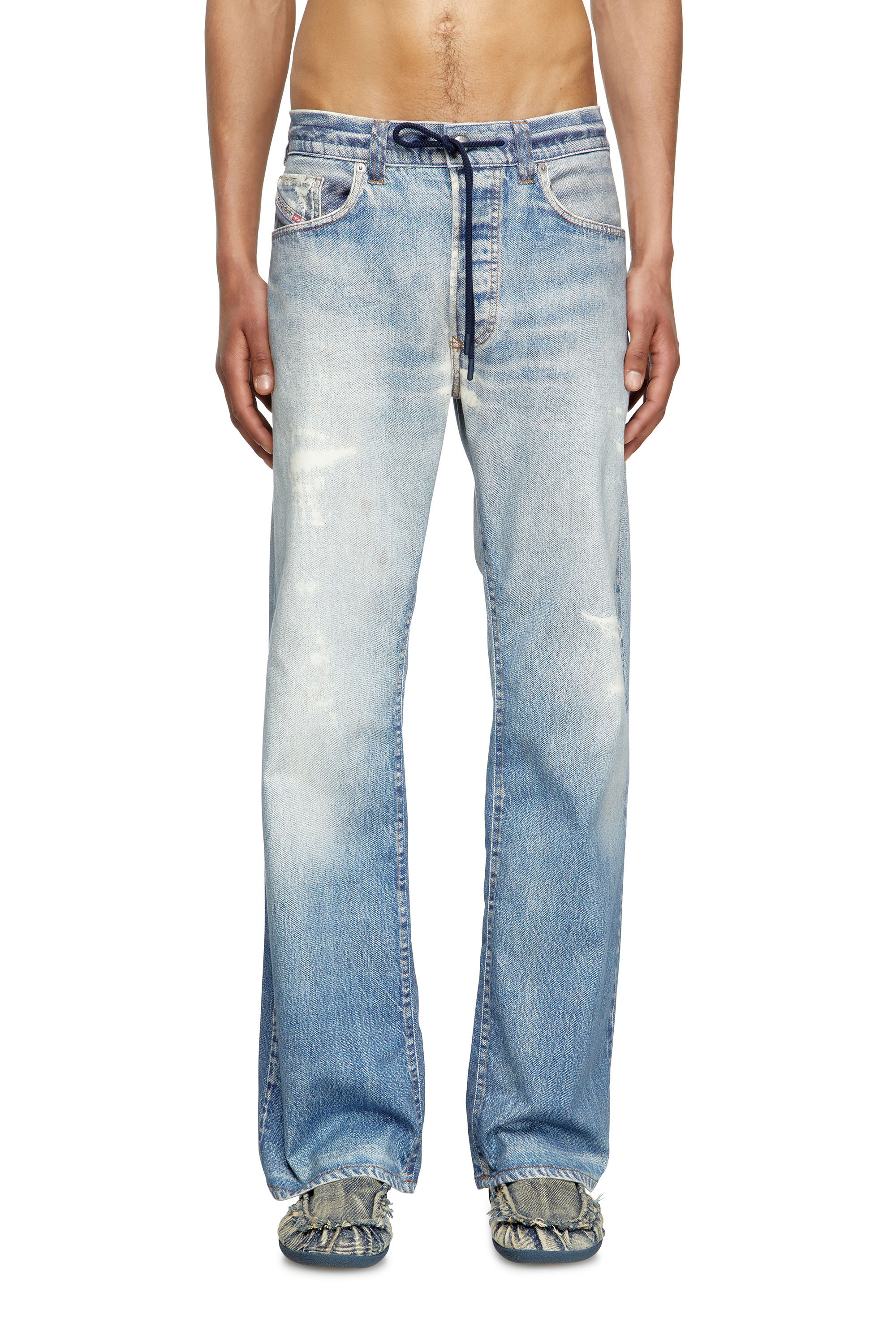 Diesel - Man's Relaxed 2080 D-Reel Joggjeans® 068RX, Light Blue - 1