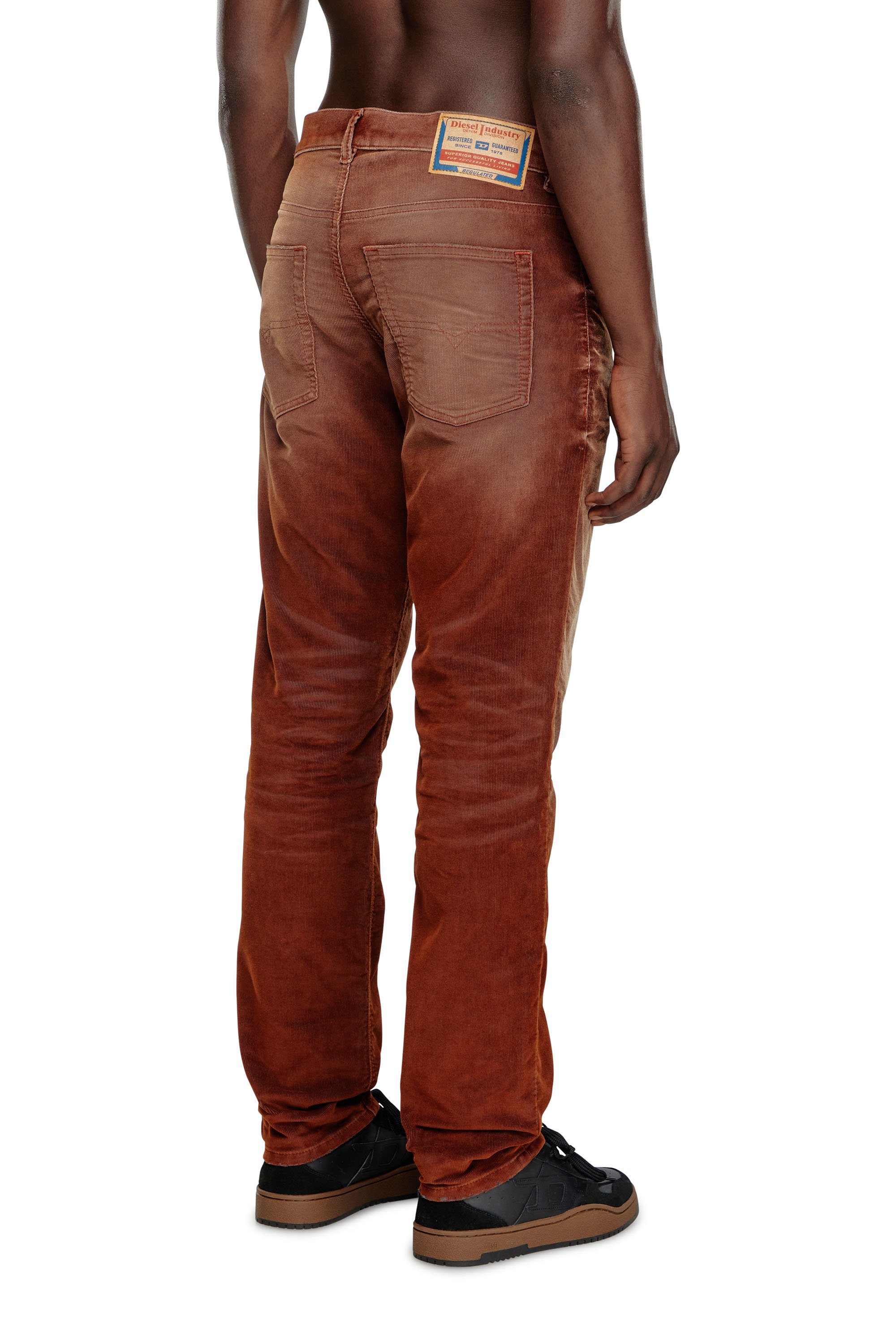 Diesel - Man Tapered Jeans 2023 D-Finitive 003II, Brown - Image 3