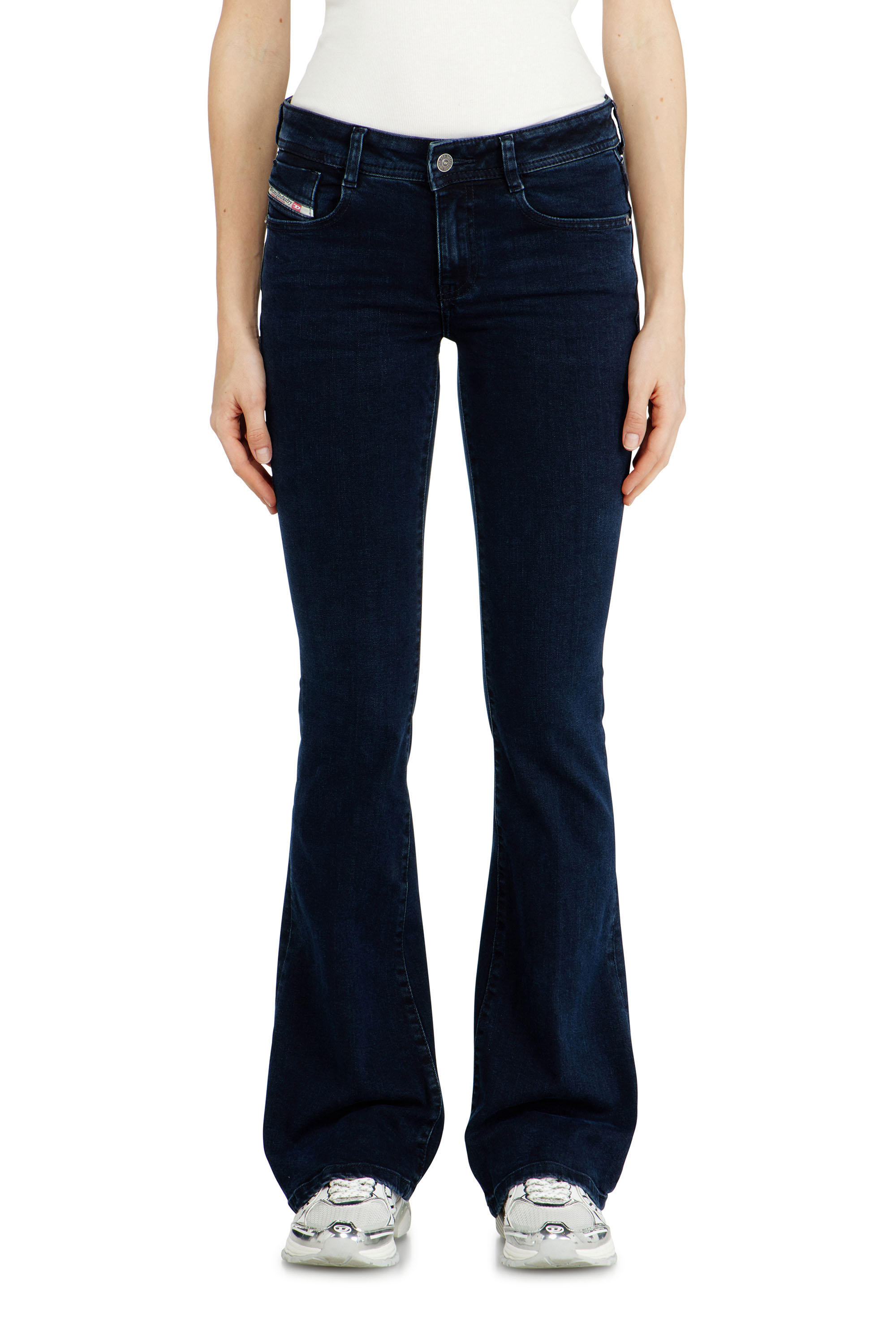 Diesel - Woman's Bootcut Jeans 1969 D-Ebbey 0KBBG, Dark Blue - 2