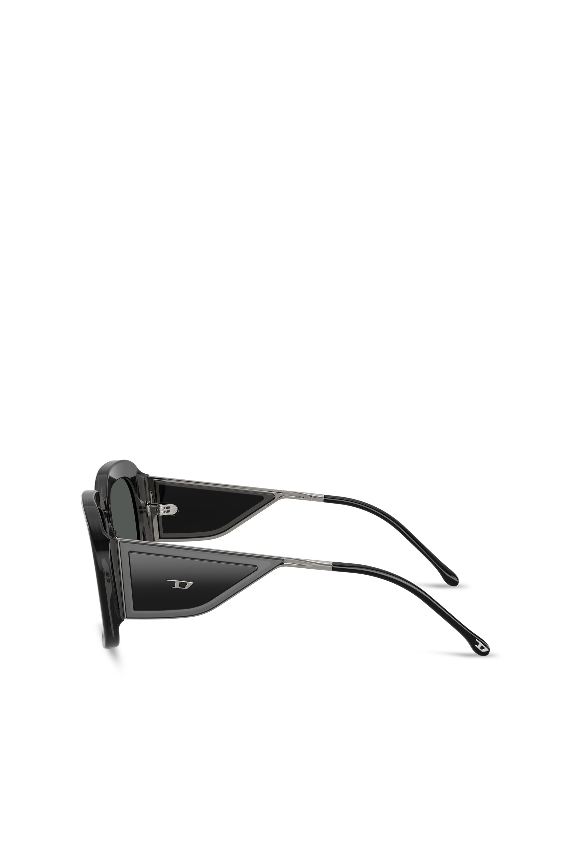 Diesel - 0DL2015U, Unisex's Square sunglasses in Black - 4