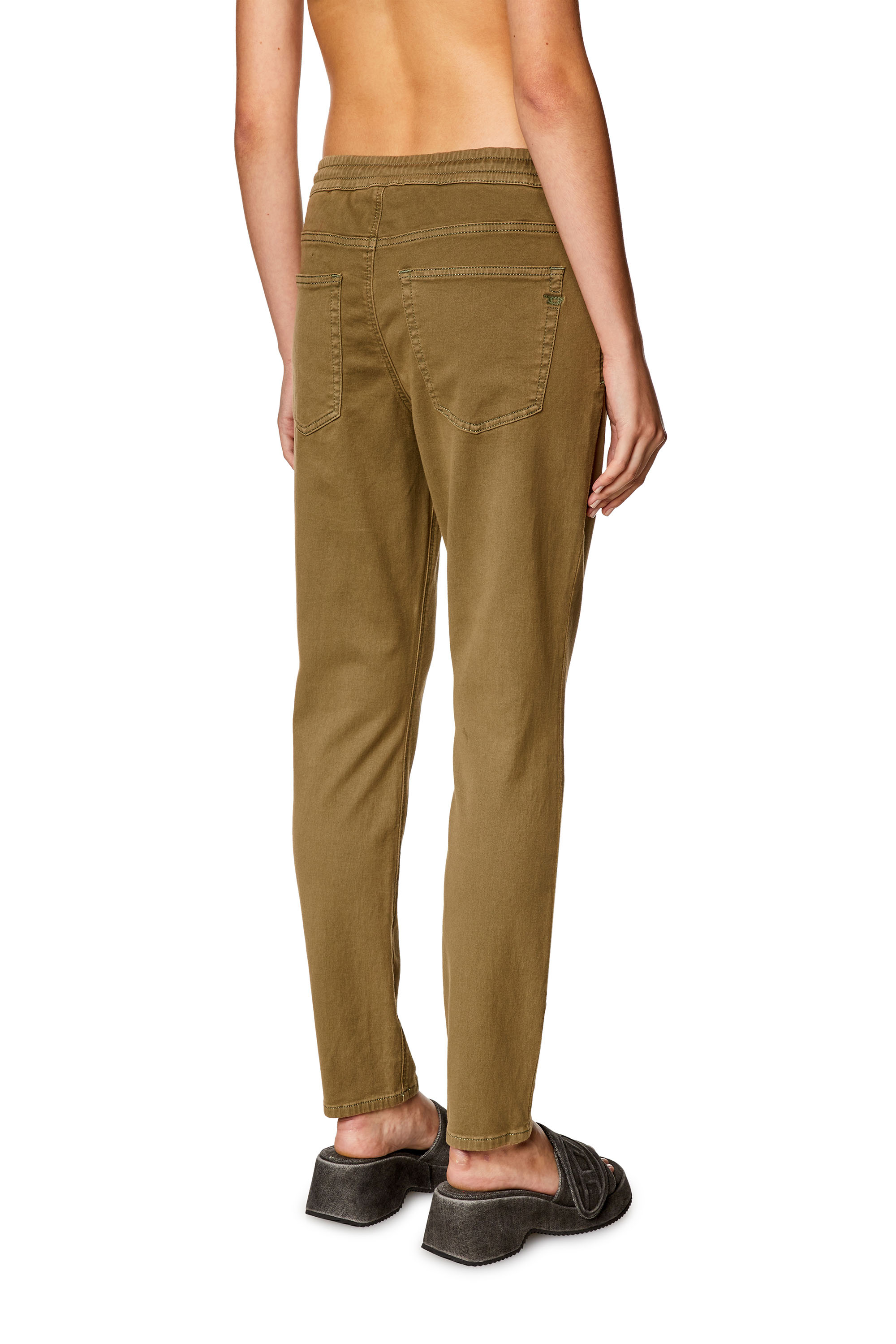 Diesel - Woman's Regular 2031 D-Krailey Joggjeans&reg; 068DY, Military Green - 4